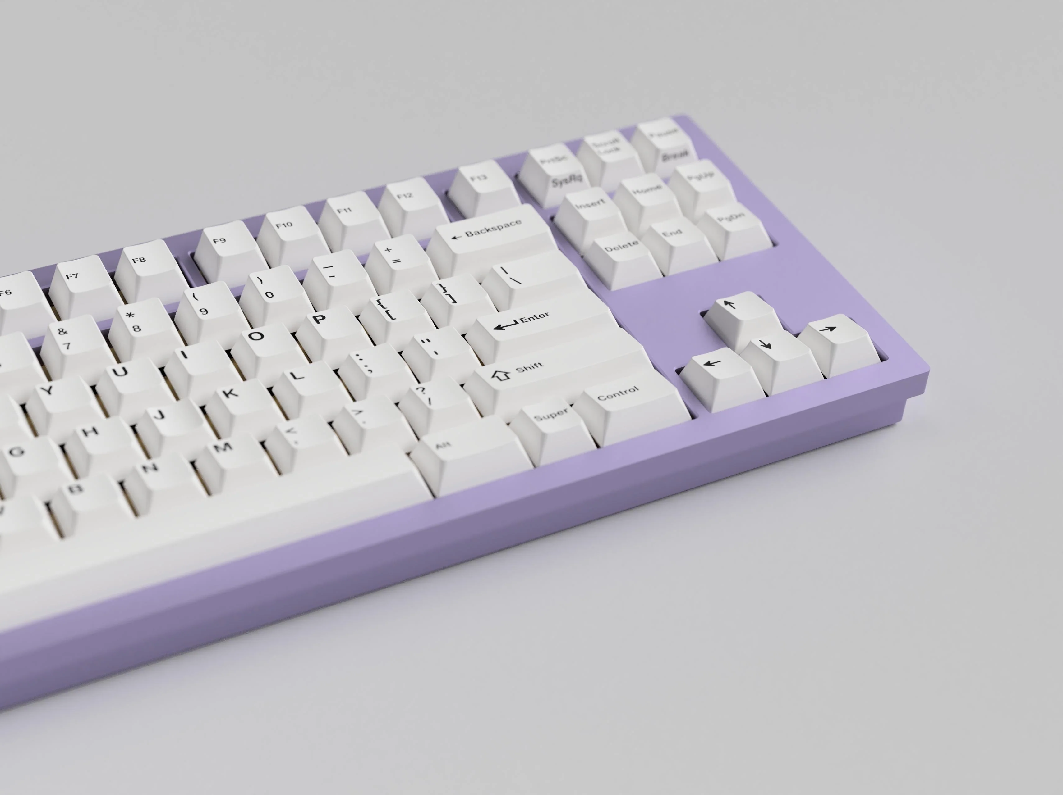 [In Stock] GMK Black on White - Image 6