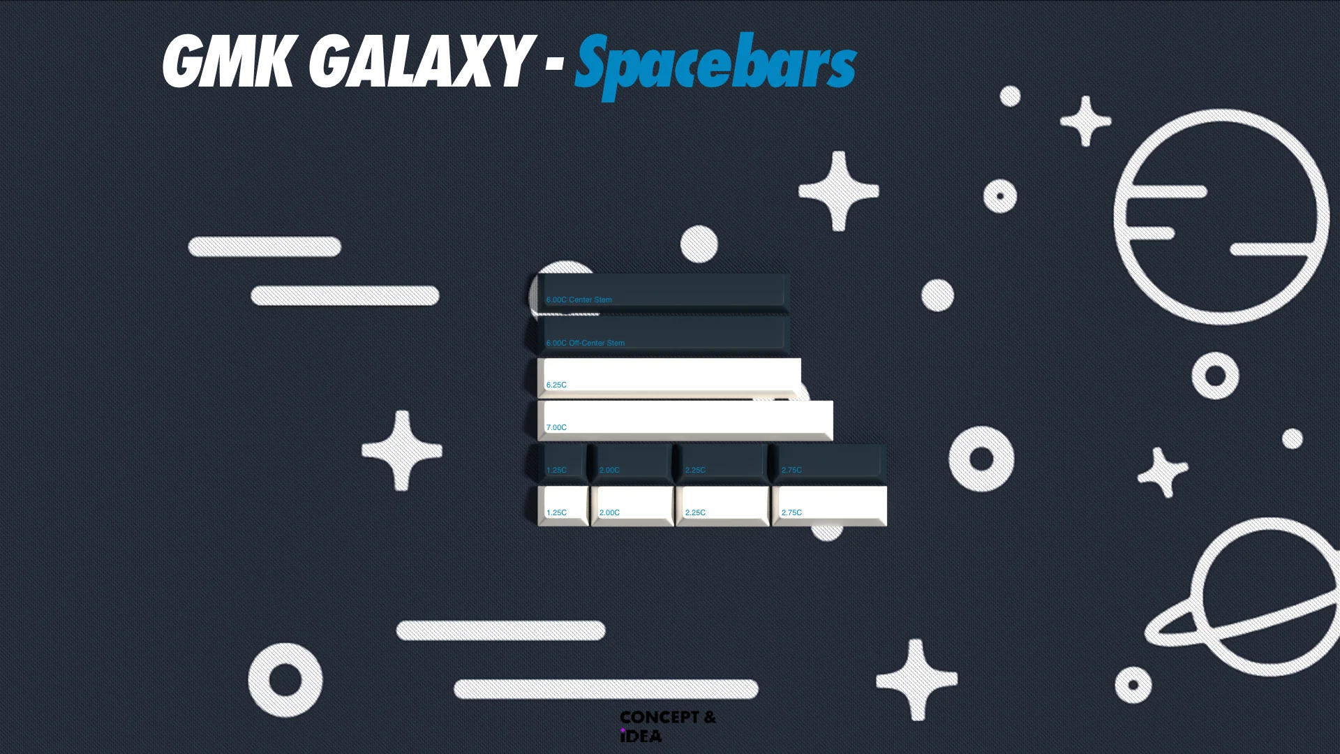 [In Stock] GMK CYL Galaxy Keycap - Image 13