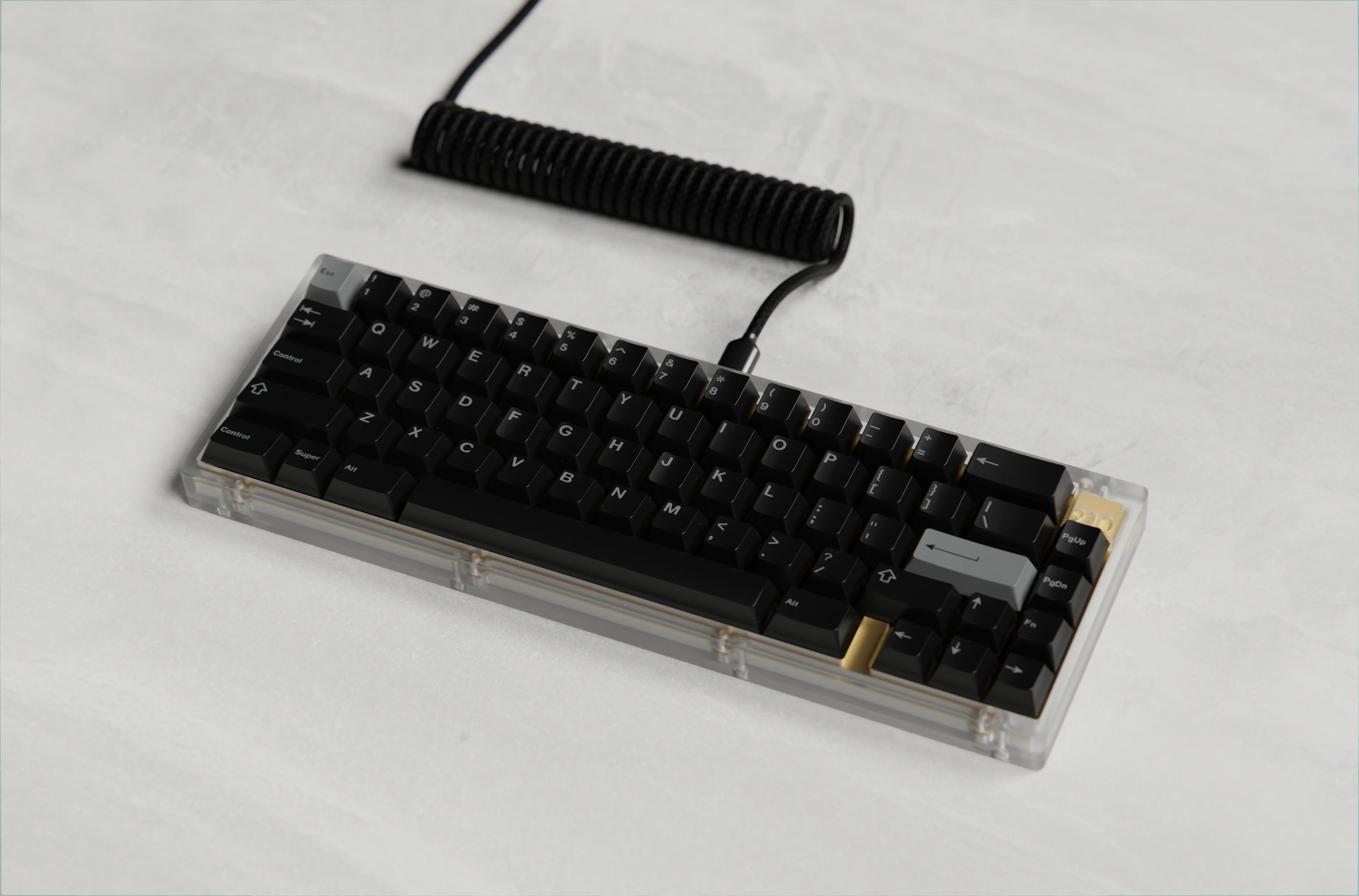 [In Stock] GMK CYL Grey on Black - Image 2