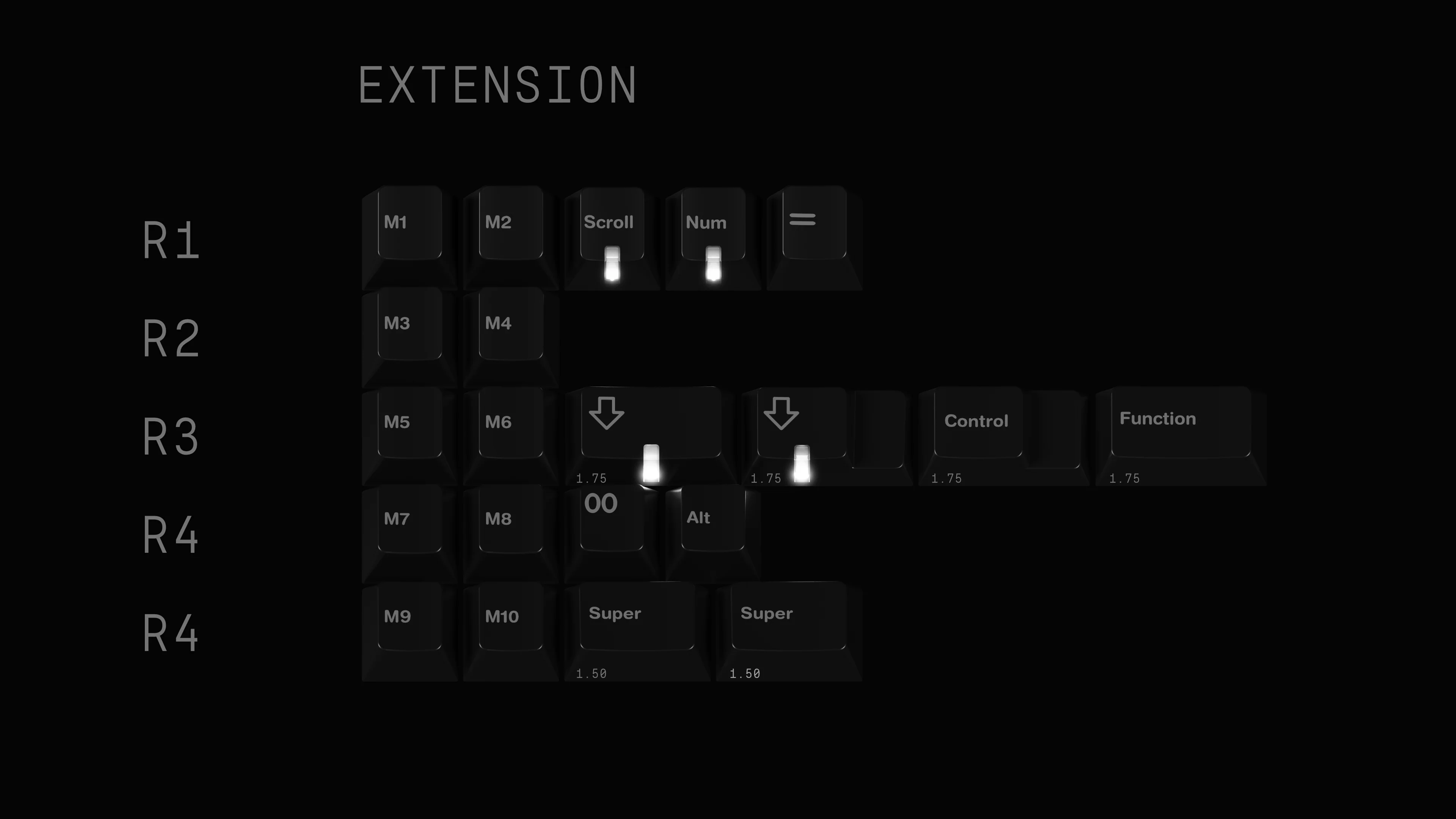 [In Stock] GMK CYL Grey on Black - Image 6