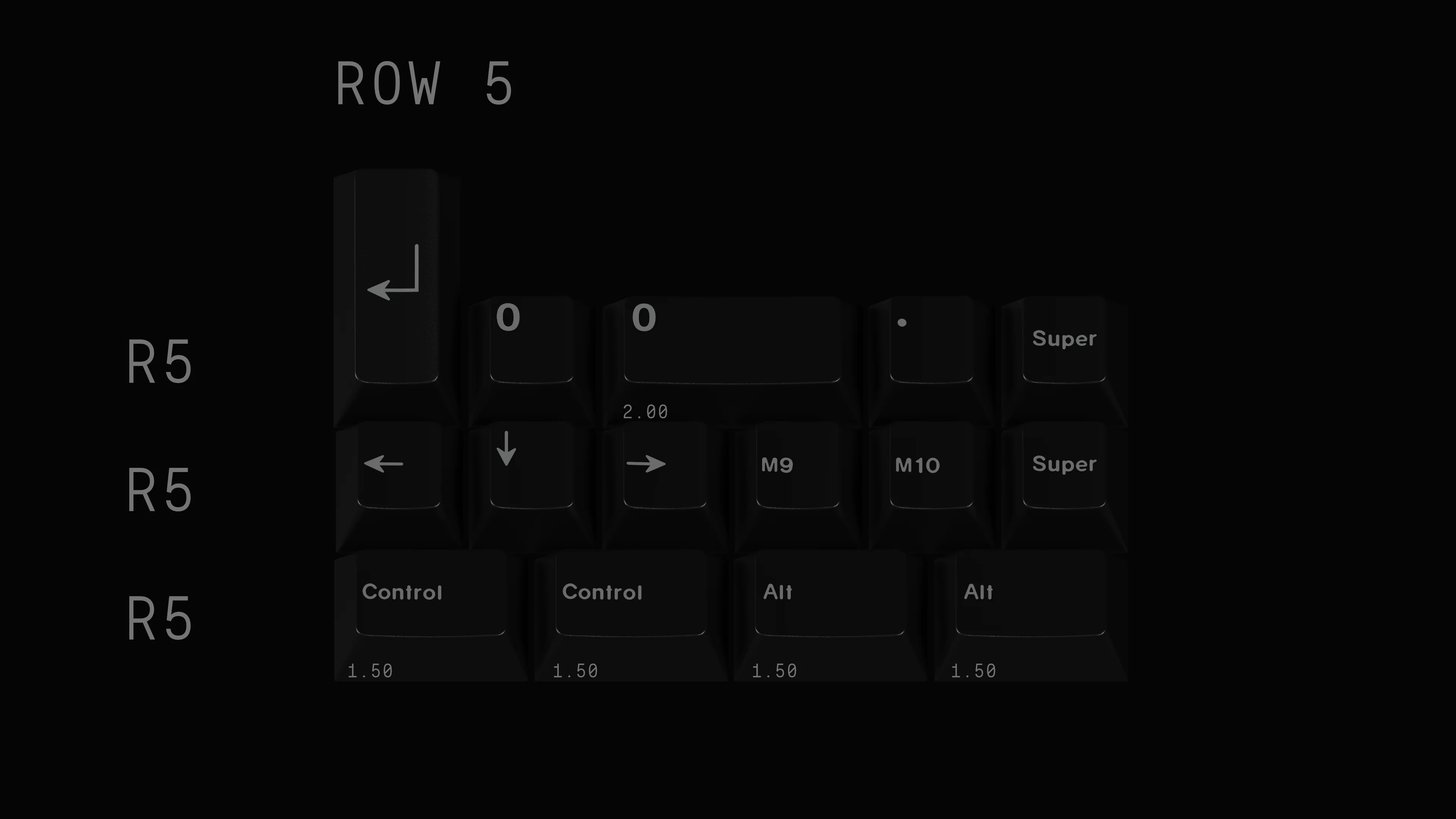 [In Stock] GMK CYL Grey on Black - Image 7