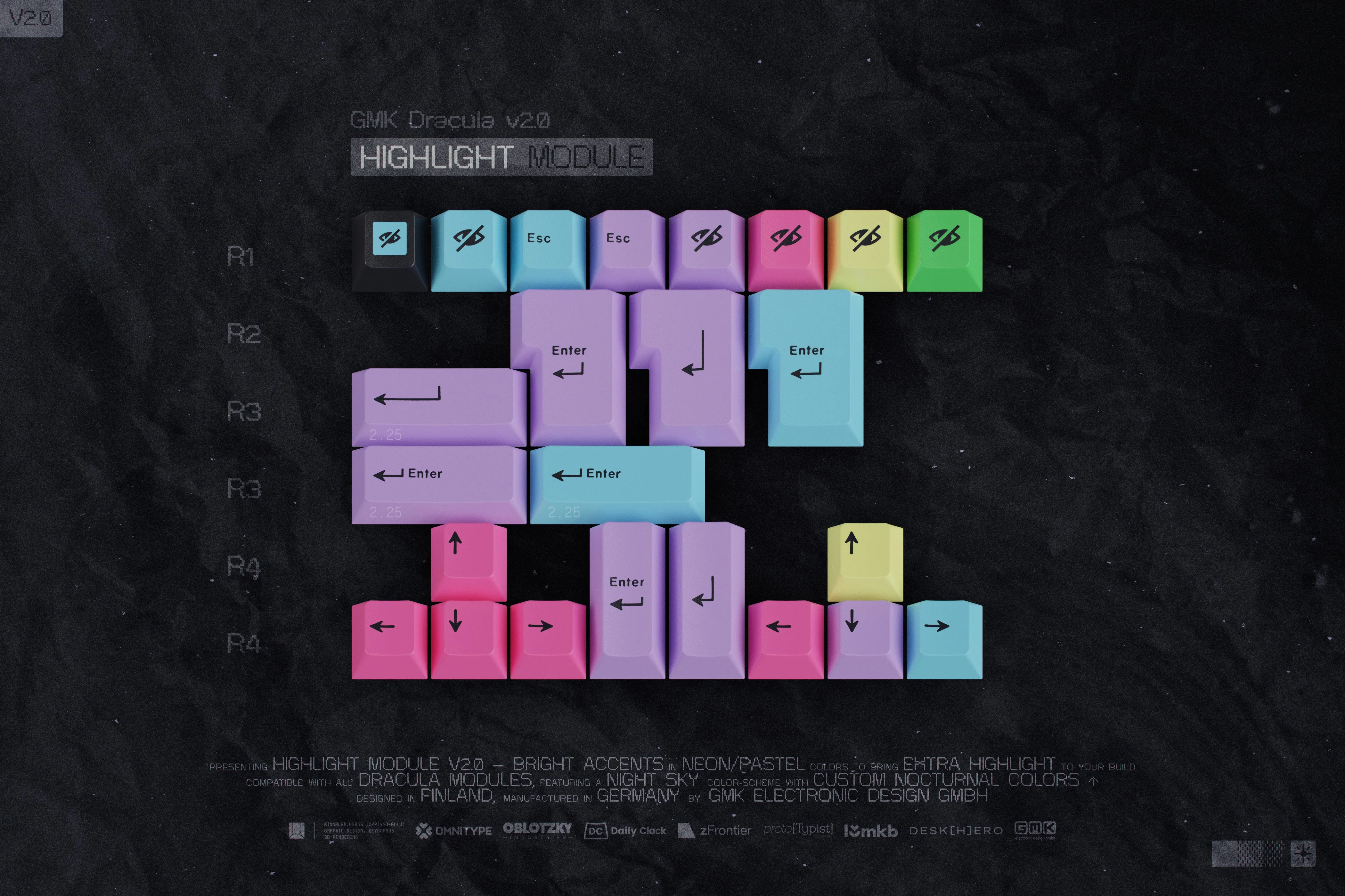 [In Stock] GMK CYL Dracula V2.0 - Image 13