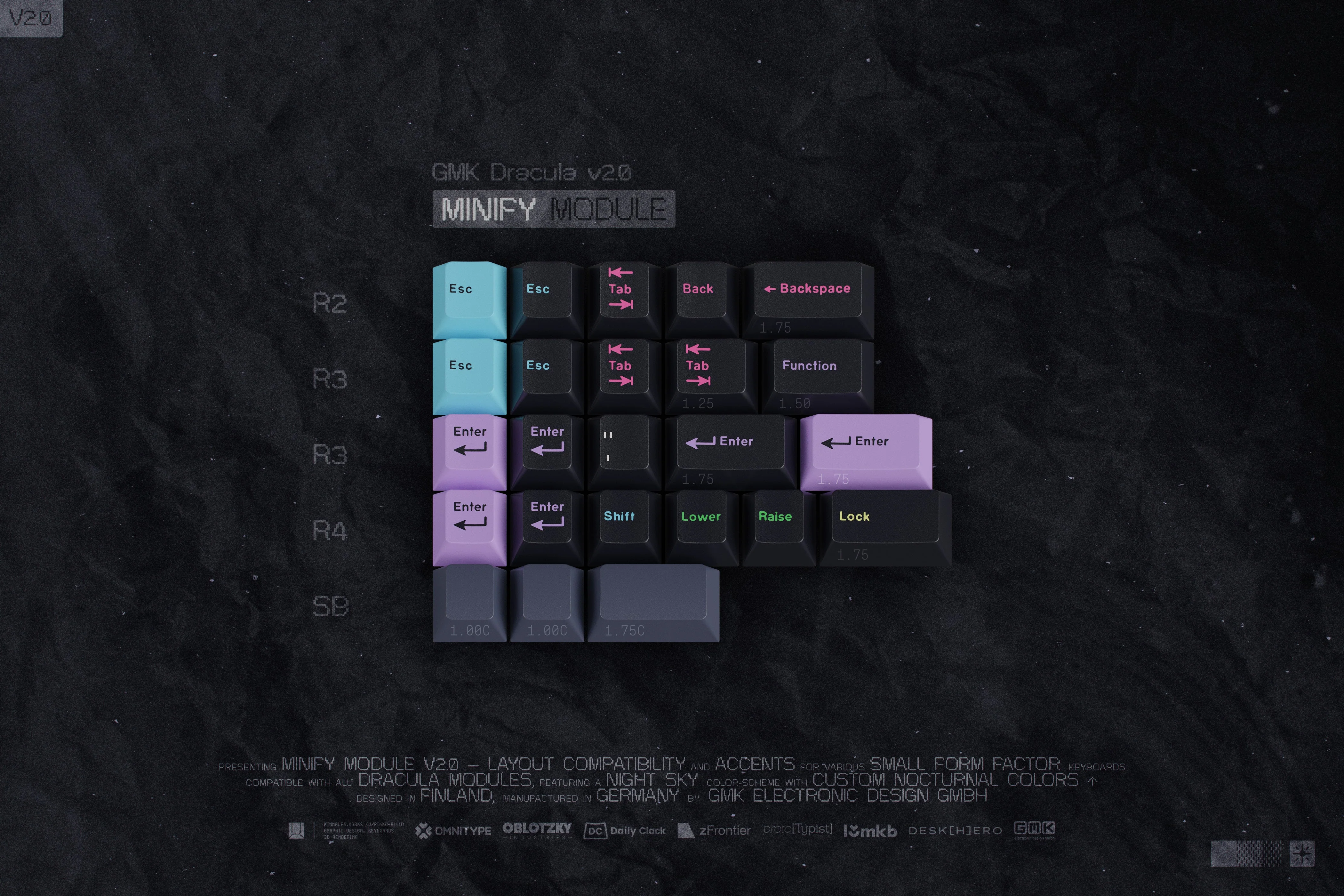 [In Stock] GMK CYL Dracula V2.0 - Image 16