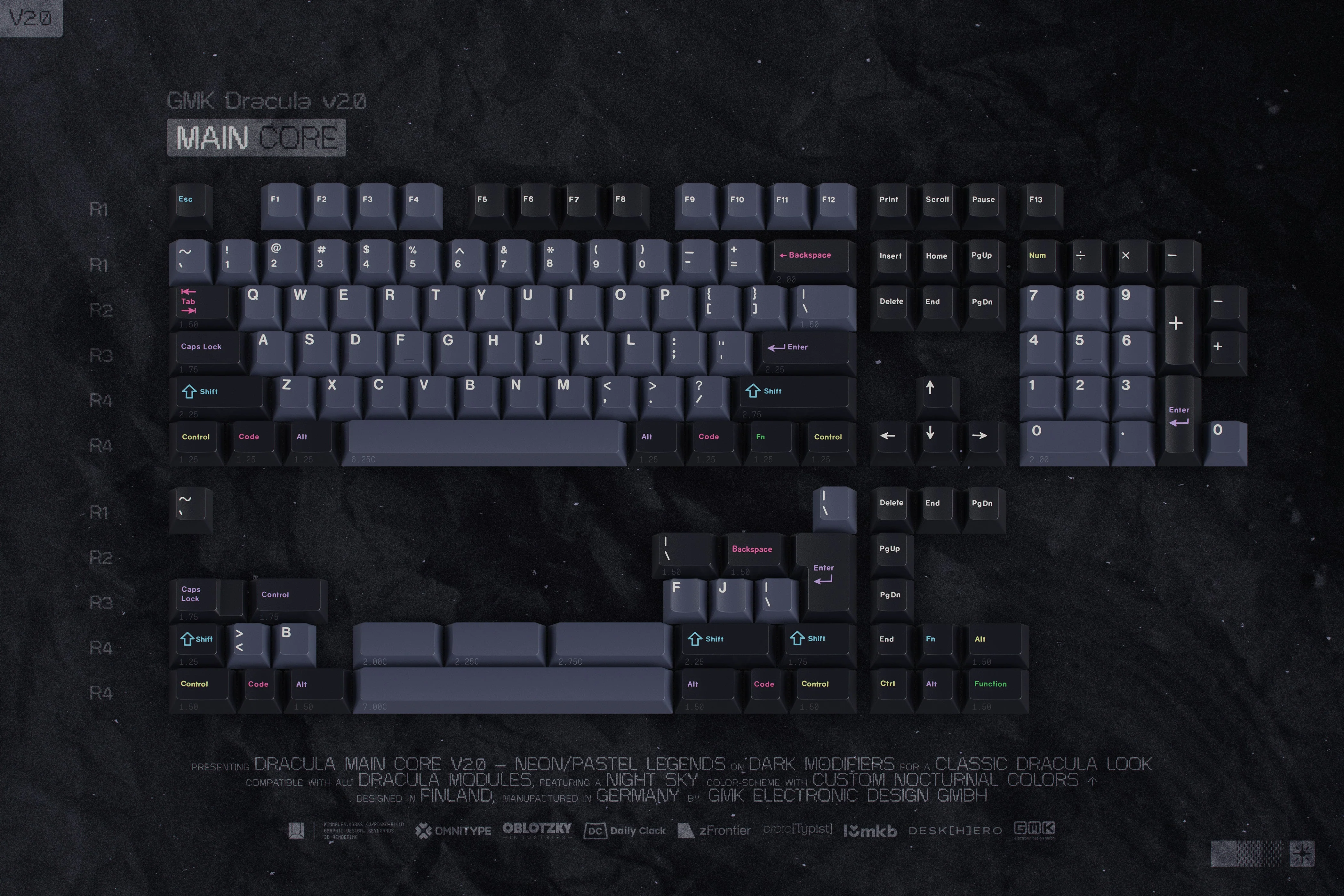 [In Stock] GMK CYL Dracula V2.0 - Image 8