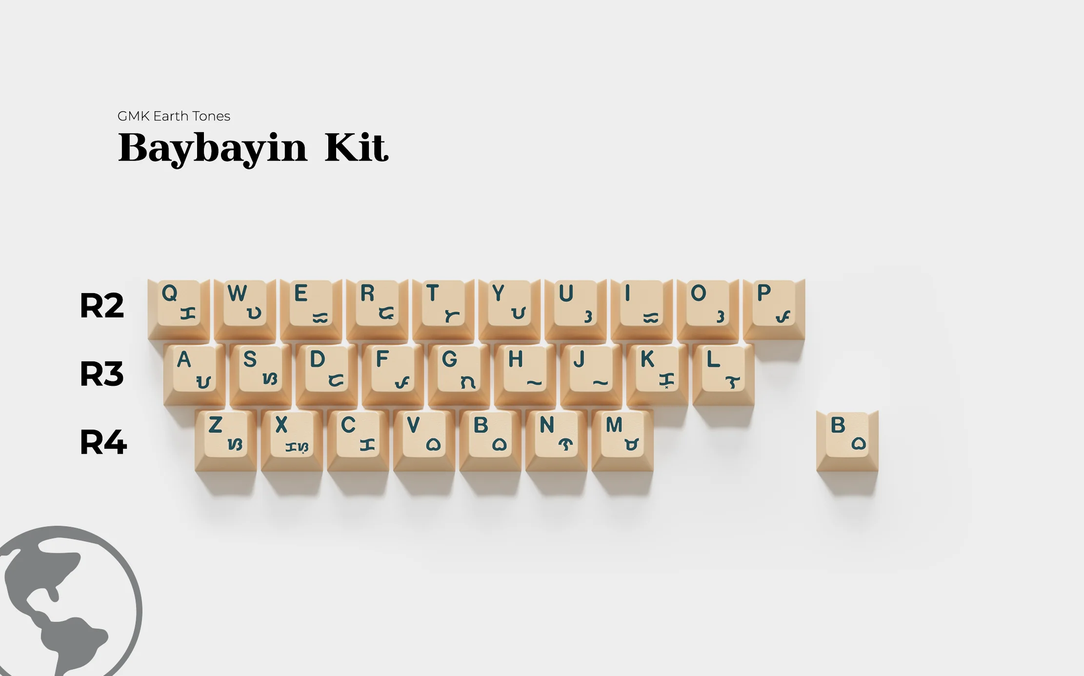 [In Stock] GMK Earth Tones Keycap Set - Image 11