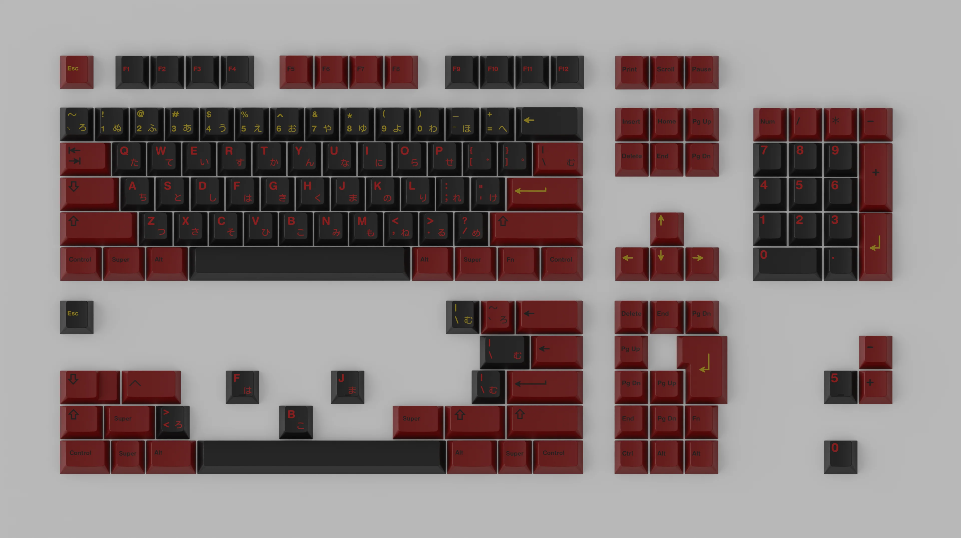 [In Stock] GMK CYL Higanbana Keycap Set - Image 5