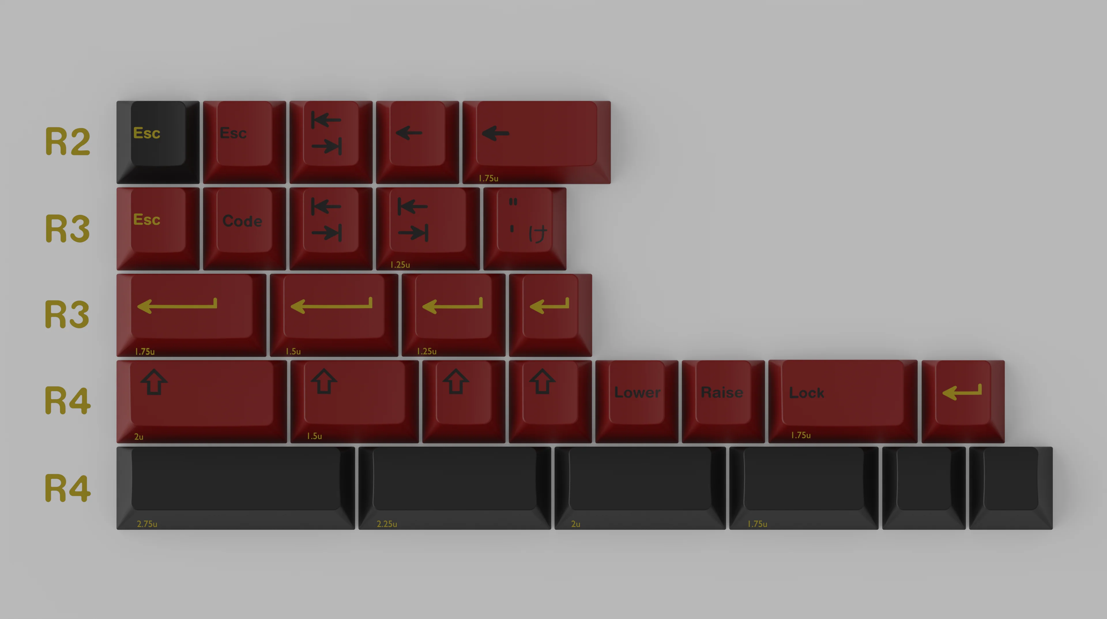 [In Stock] GMK CYL Higanbana Keycap Set - Image 7