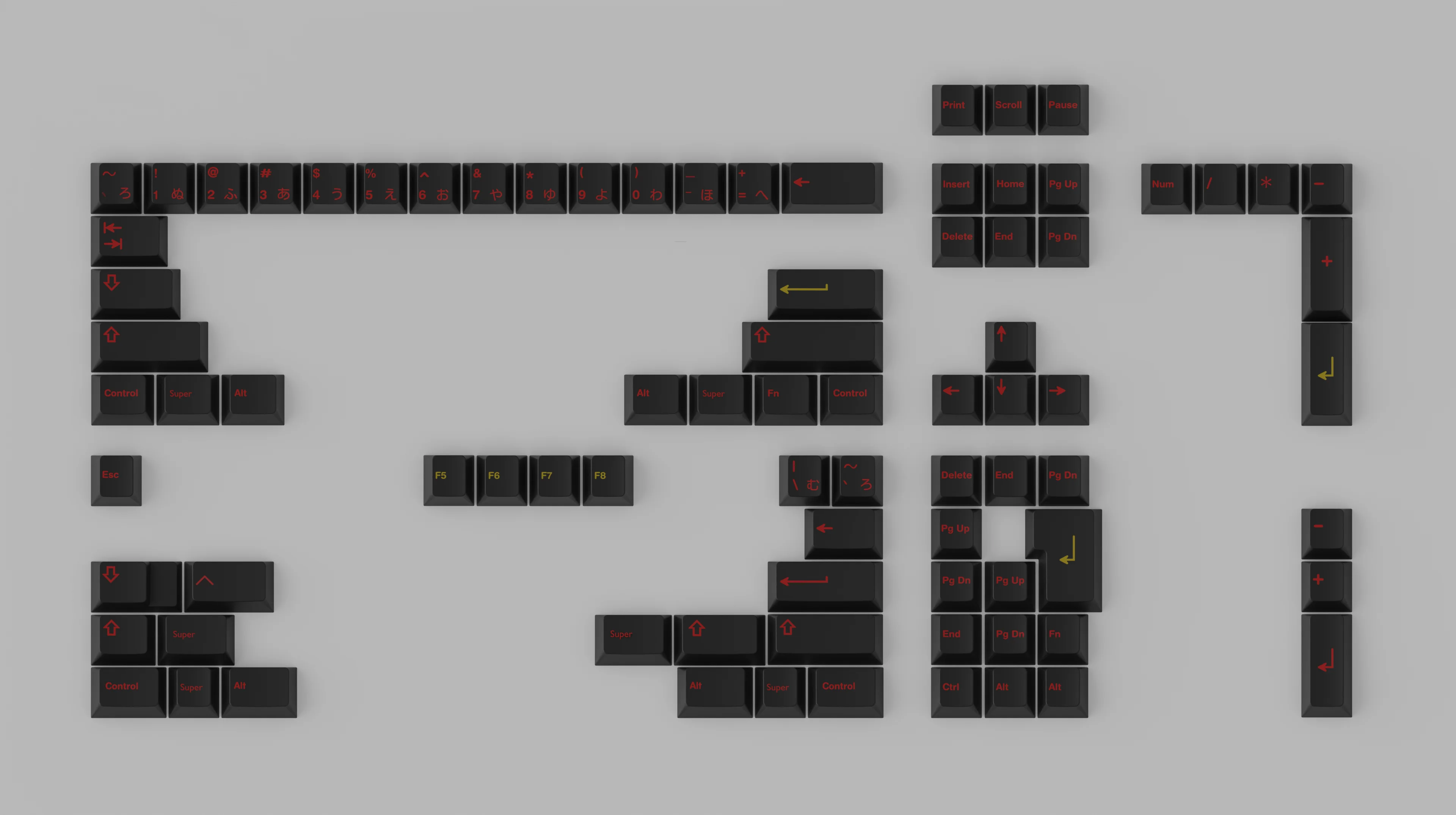 [In Stock] GMK CYL Higanbana Keycap Set - Image 9