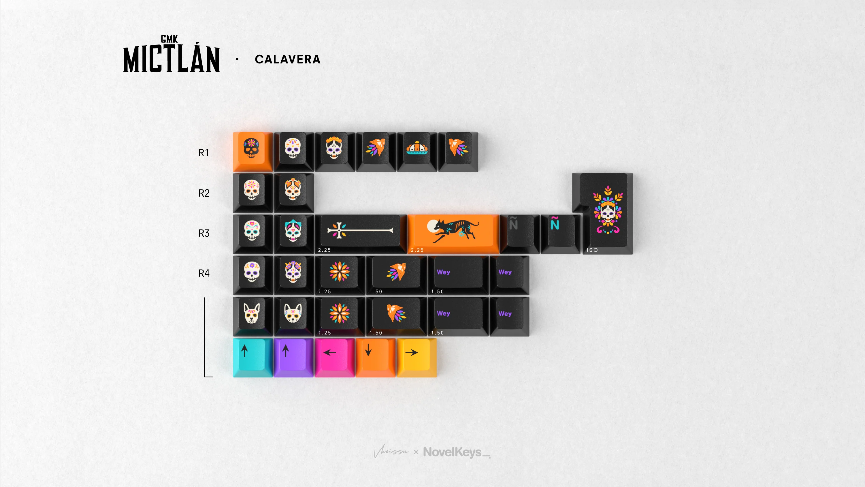 [In Stock] GMK CYL Mictlan Keycap Set - Image 10