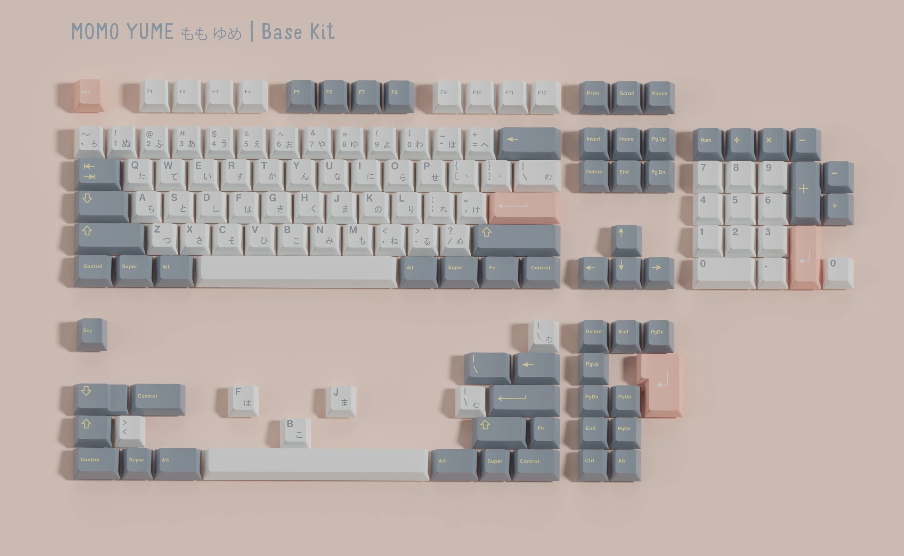 [In Stock] GMK Momo Yume Keycap Set - Image 5