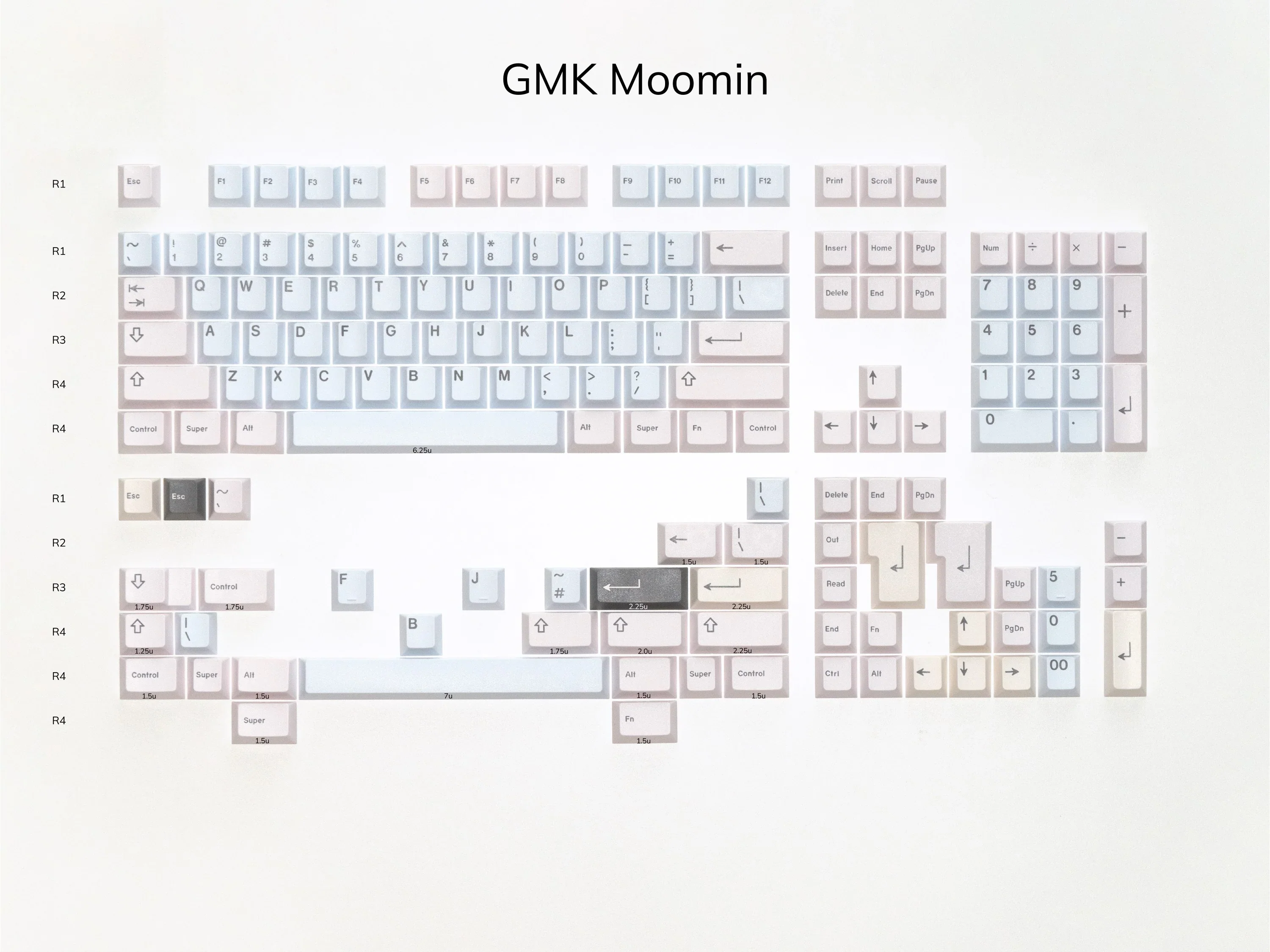 [In Stock] GMK Moomin - Image 7