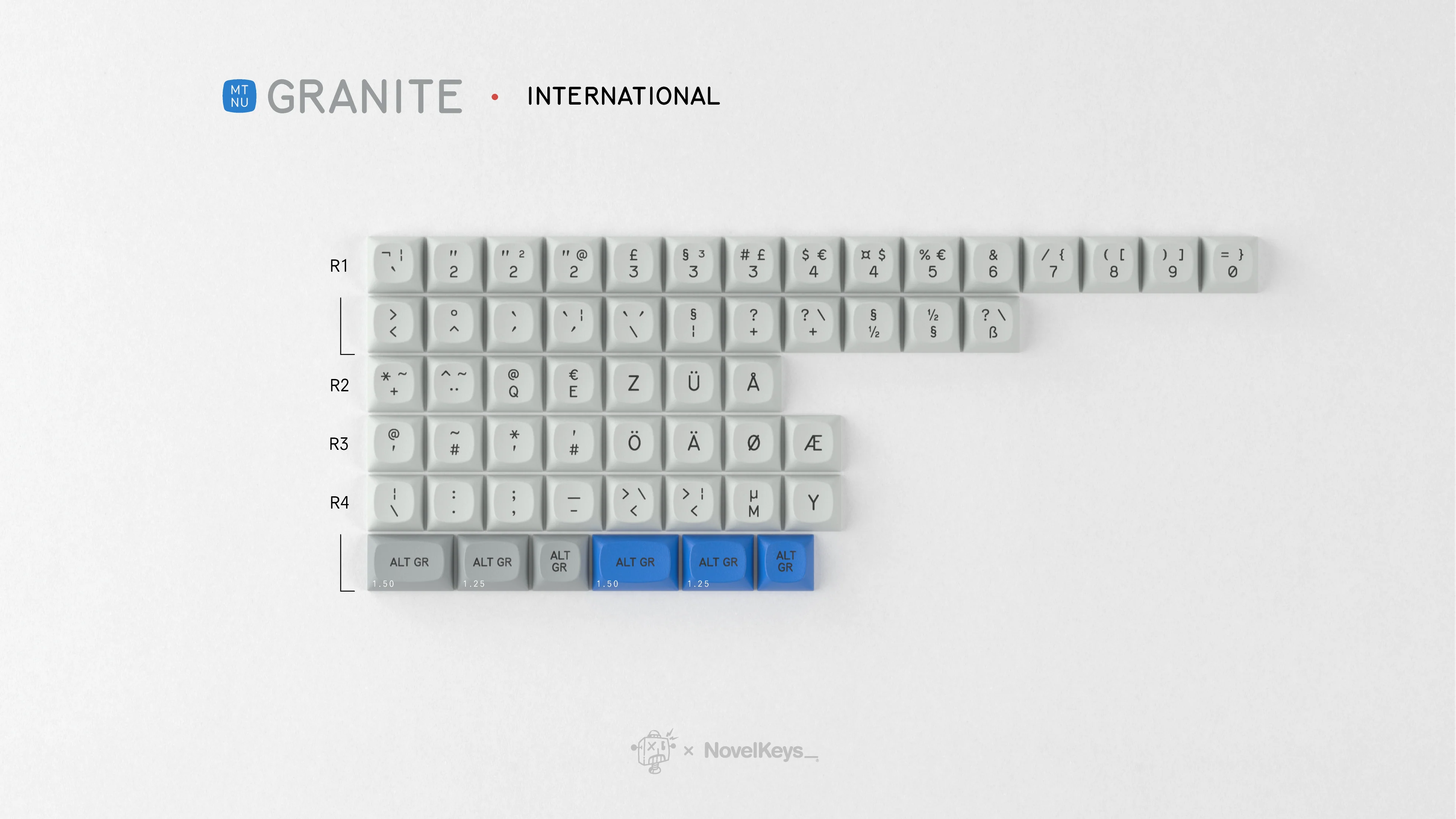 [In Stock] GMK MTNU GRANITE - Image 13
