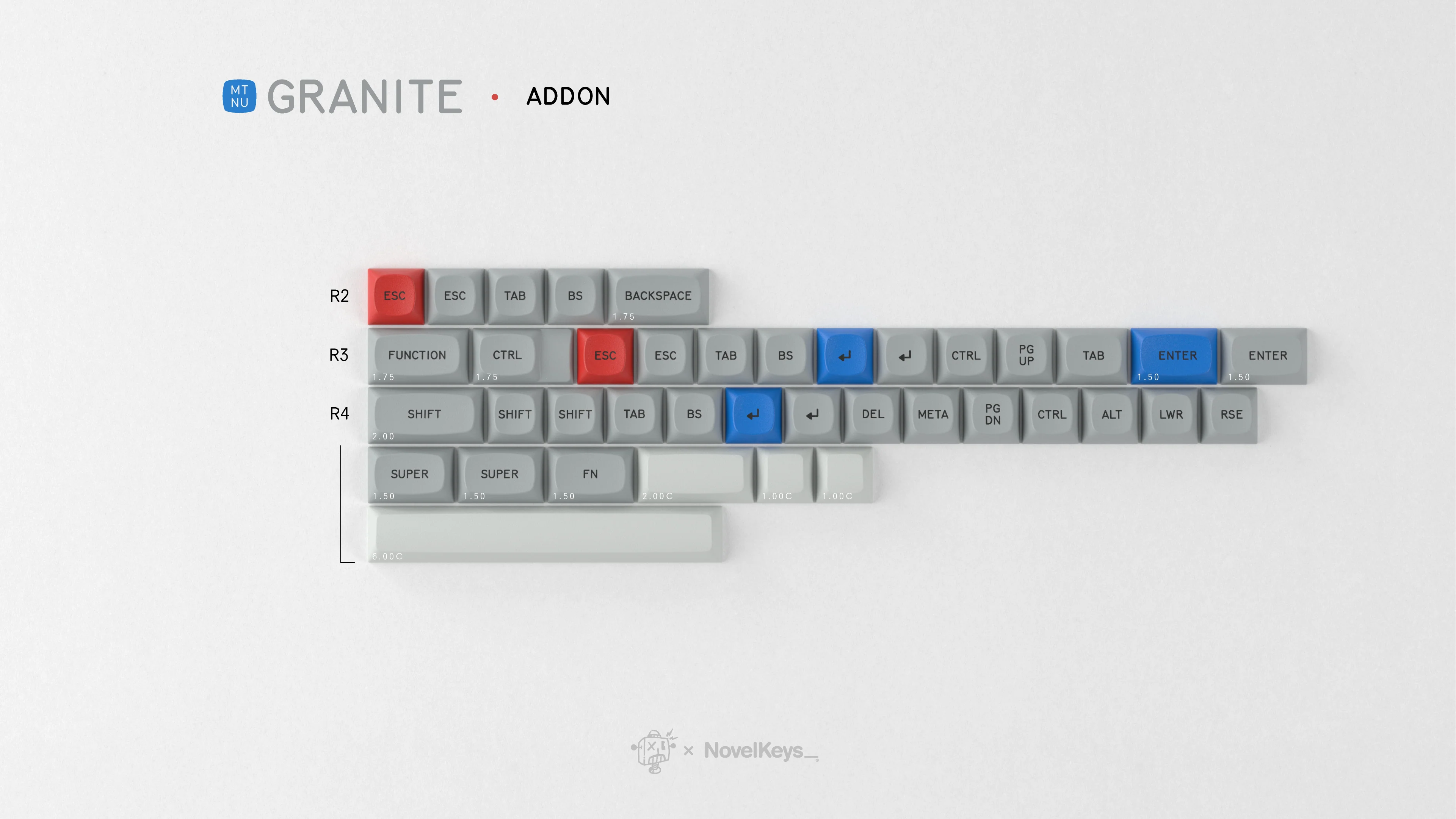 [In Stock] GMK MTNU GRANITE - Image 15