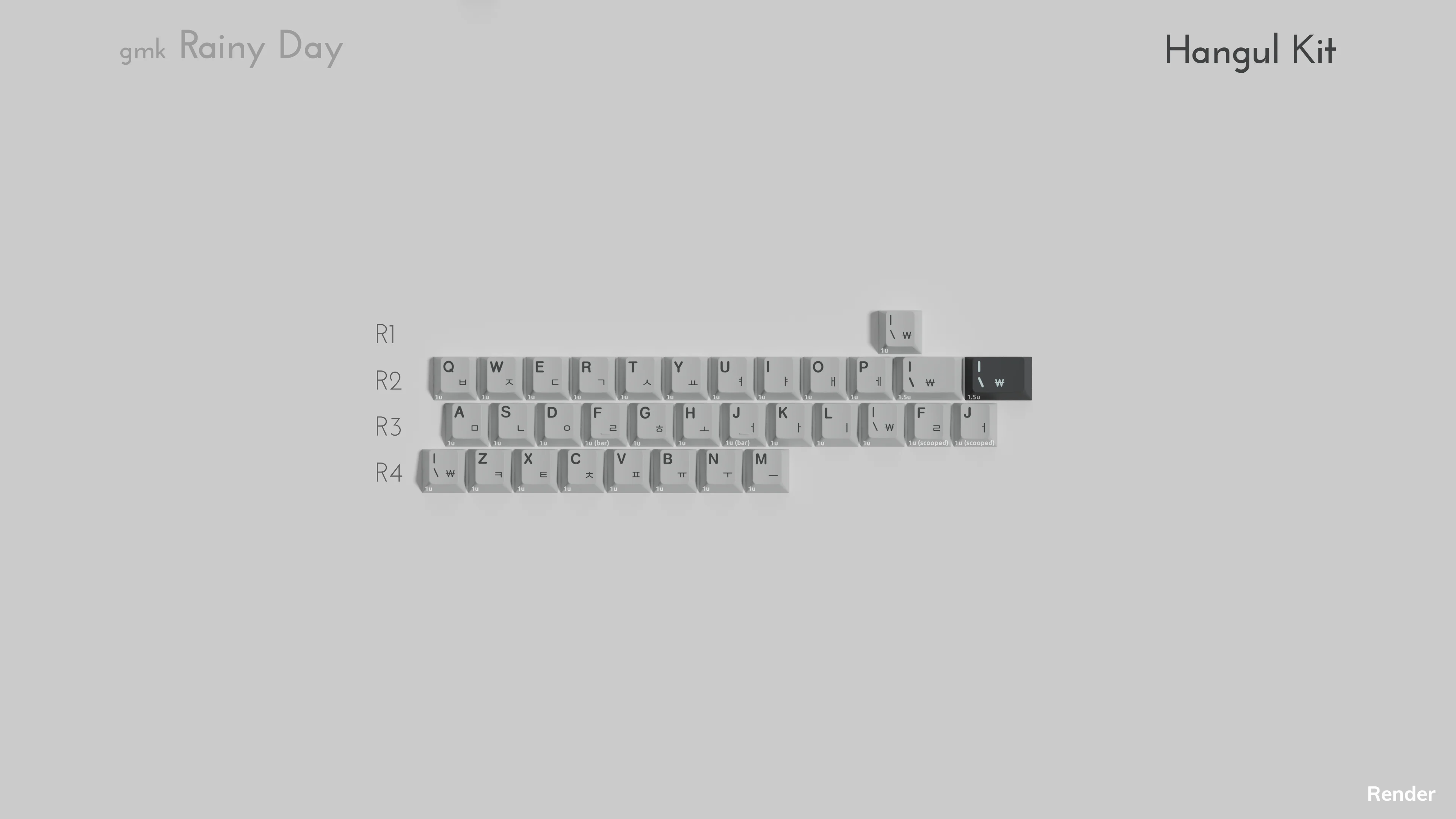 [In Stock] GMK Rainy Day R2 - Image 4