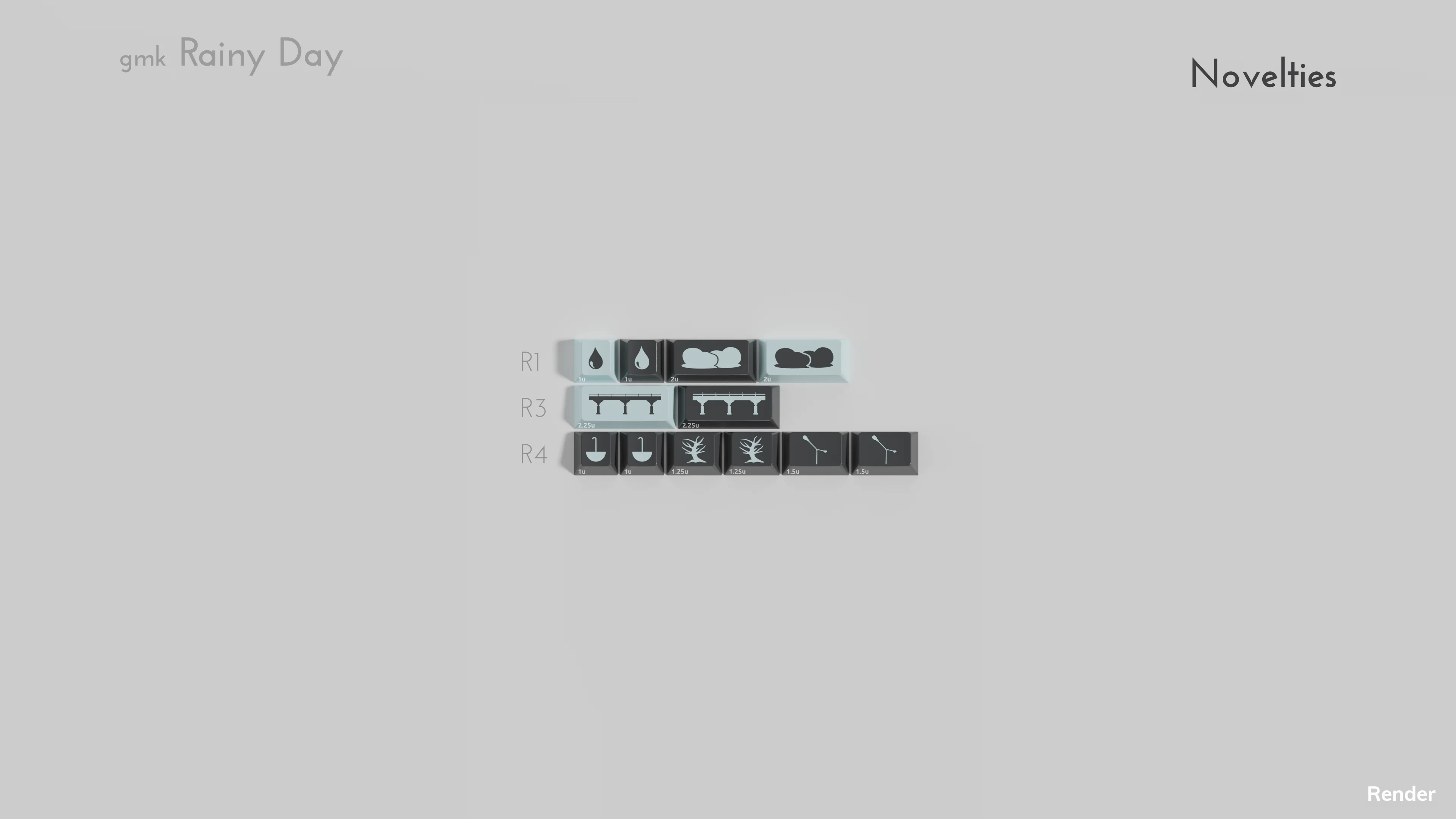 [In Stock] GMK Rainy Day R2 - Image 5