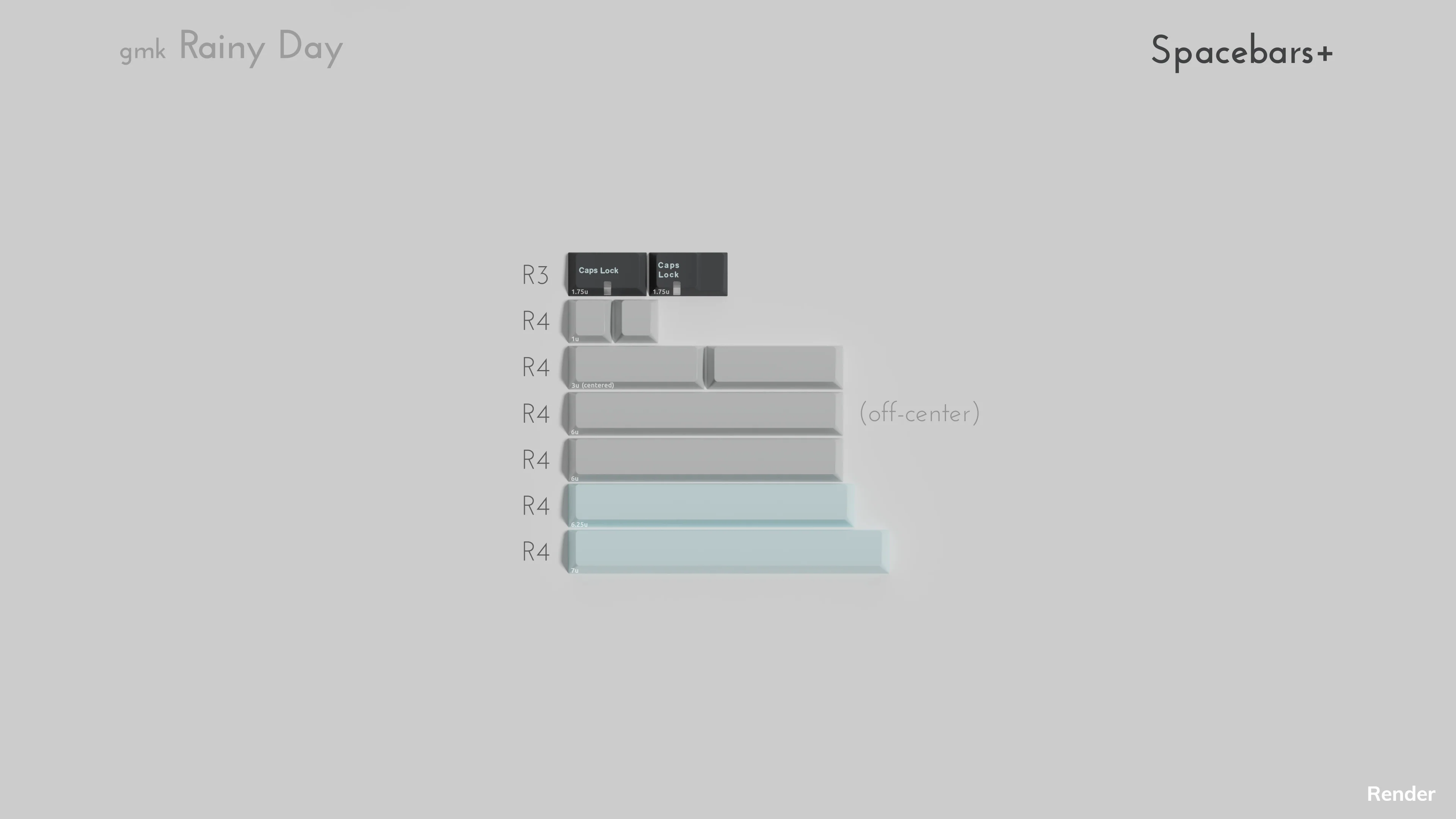 [In Stock] GMK Rainy Day R2 - Image 6