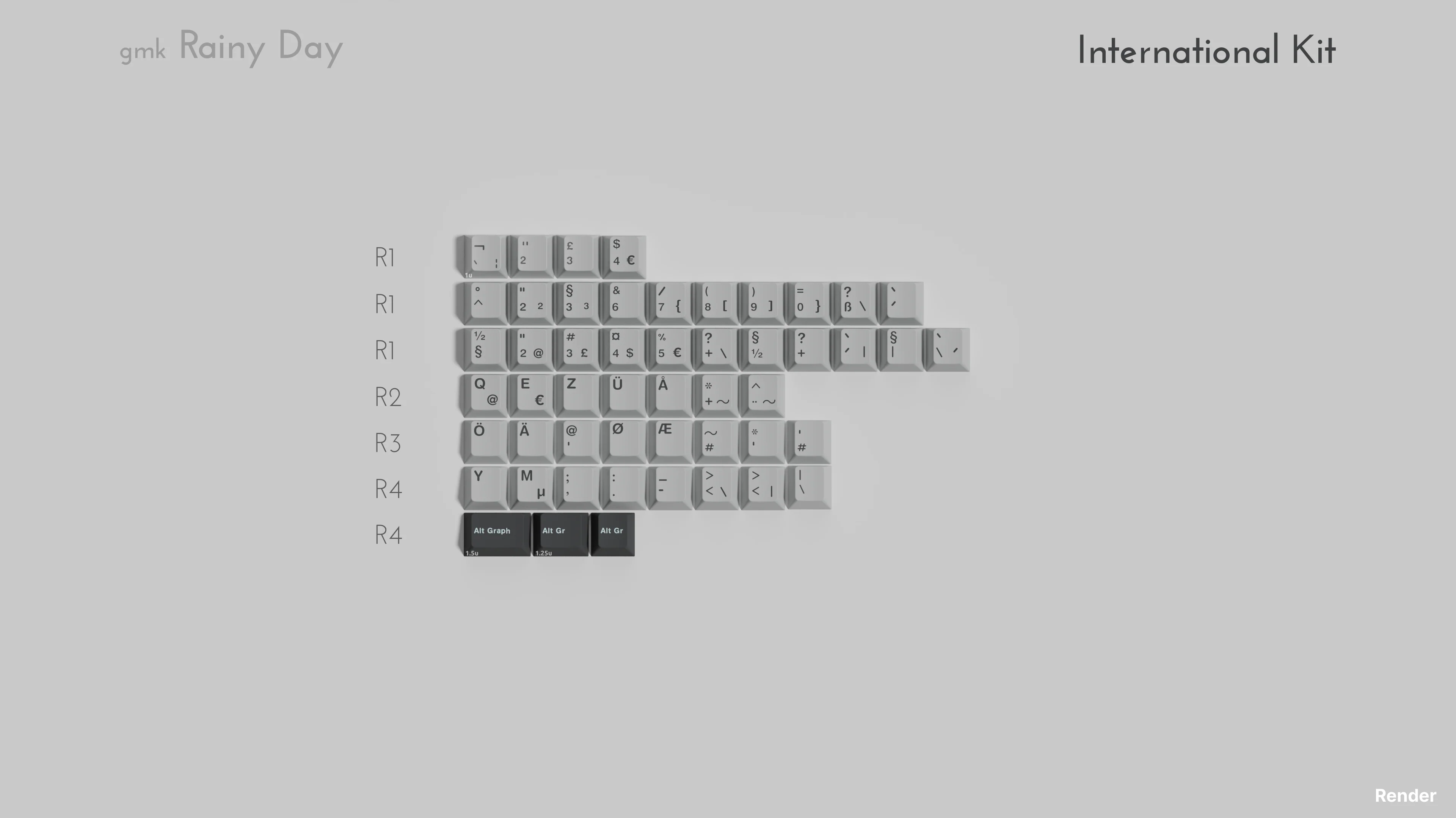 [In Stock] GMK Rainy Day R2 - Image 7