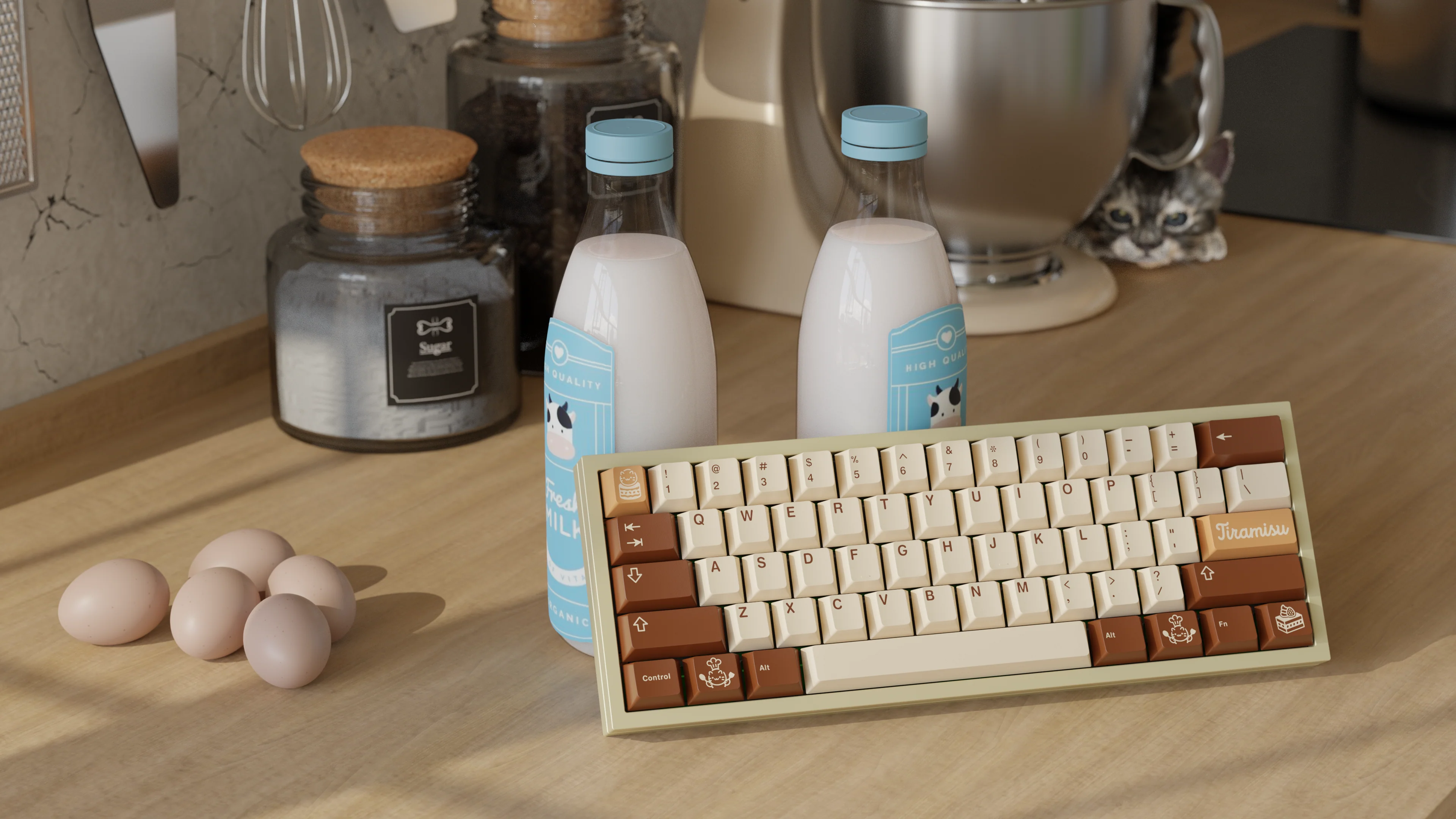 [In Stock] GMK CYL Tiramisu - Image 3
