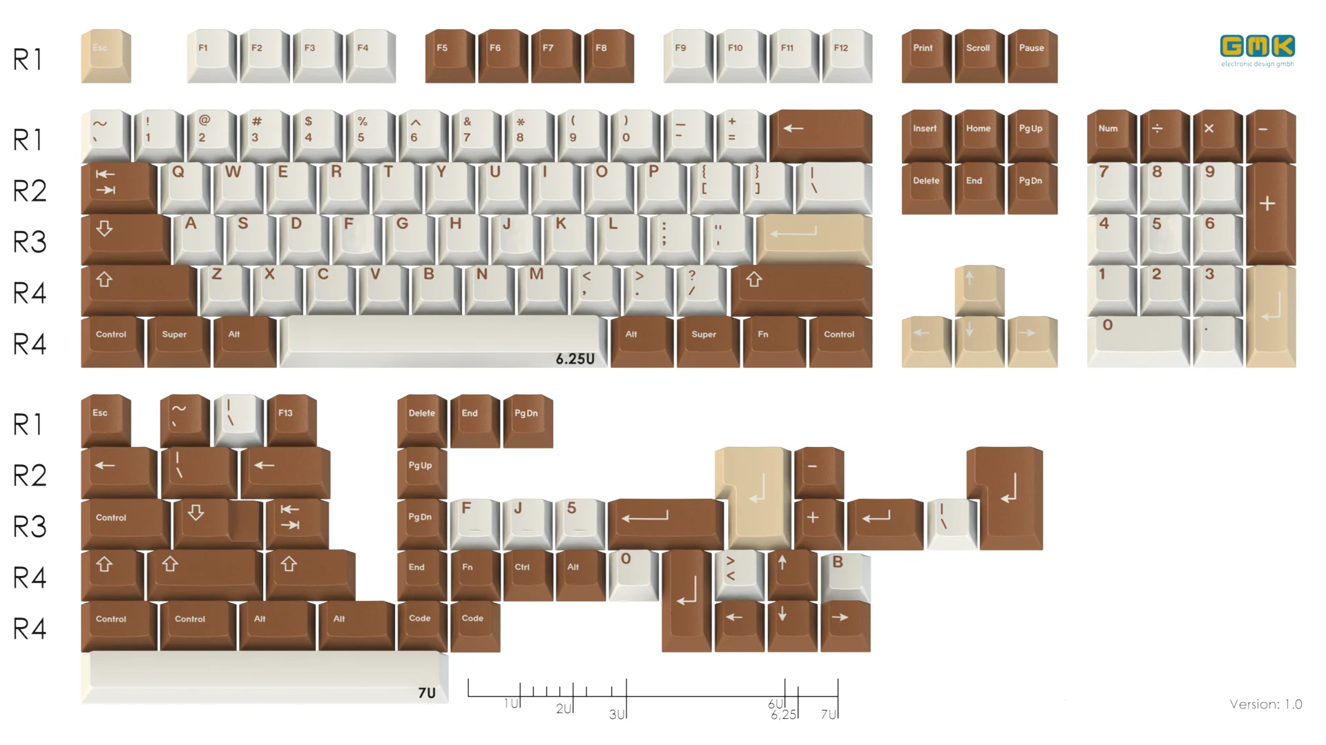 [In Stock] GMK CYL Tiramisu - Image 6