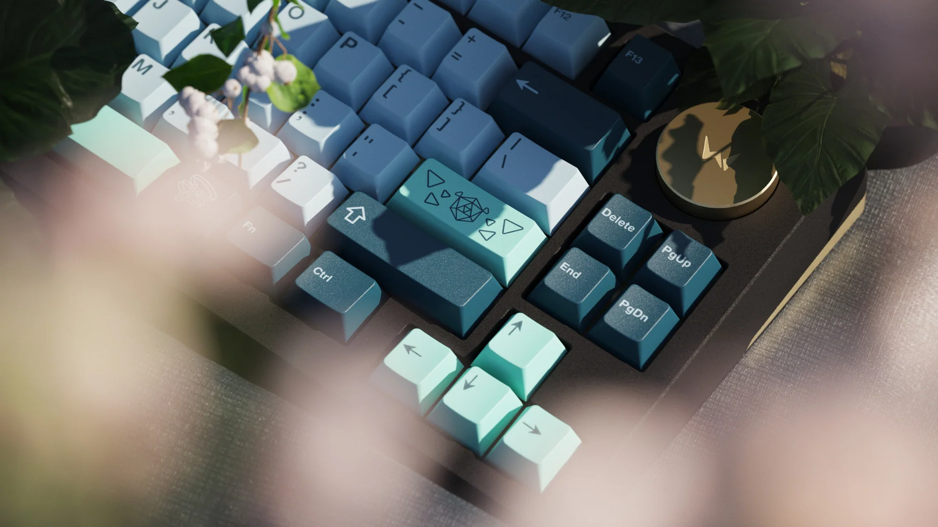 [In Stock] Wuque Studio PBT Entwined Flowers Keycap Set - Image 3