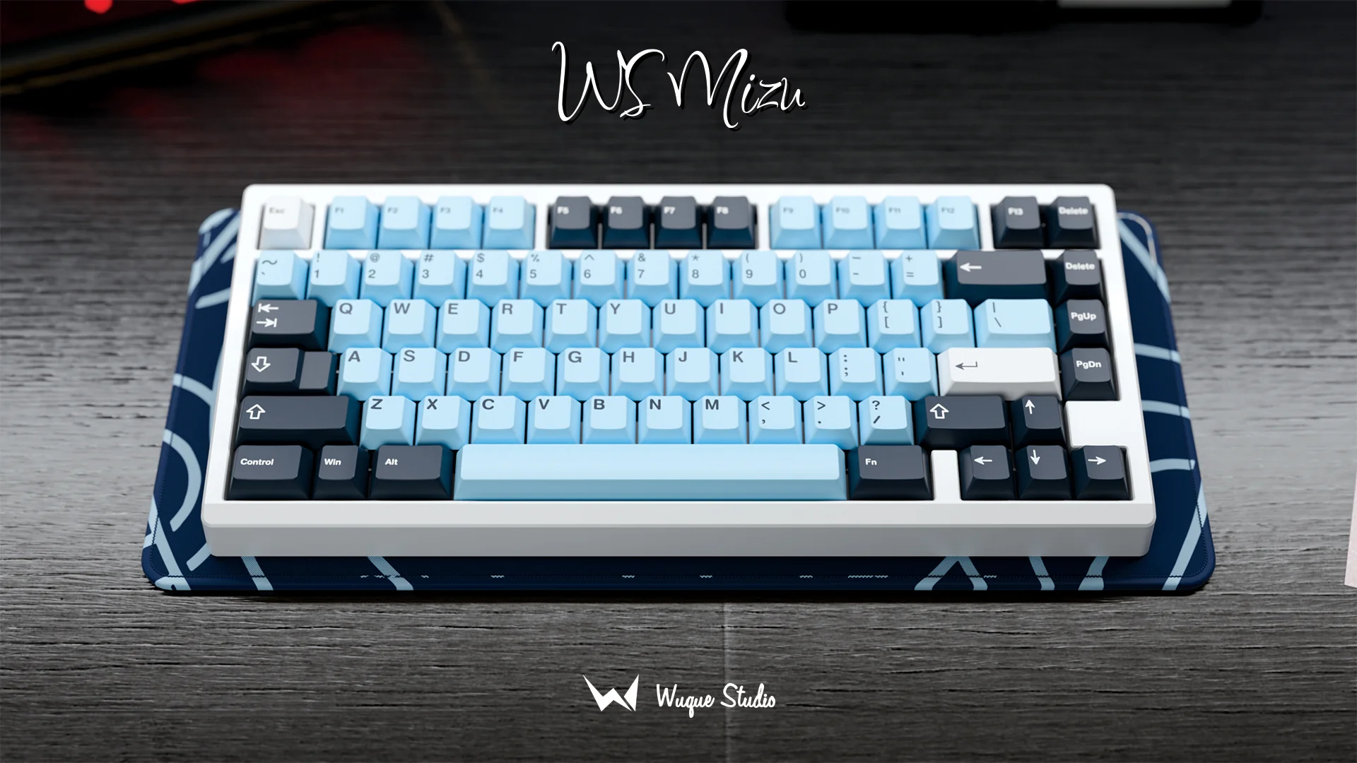 [In Stock] Wuque Studio PBT Mizu Keycap Set - Image 5