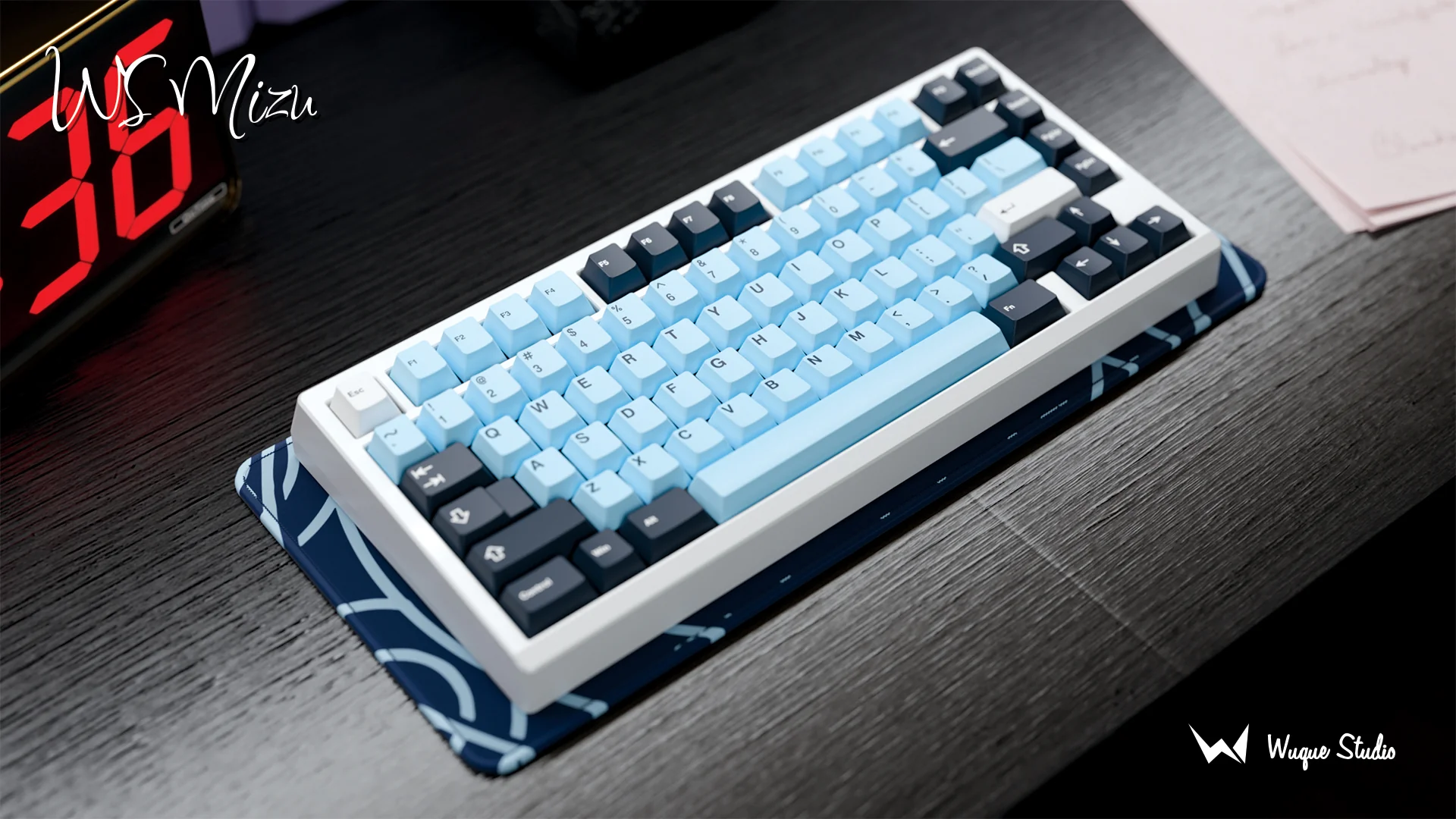 [In Stock] Wuque Studio PBT Mizu Keycap Set - Image 6