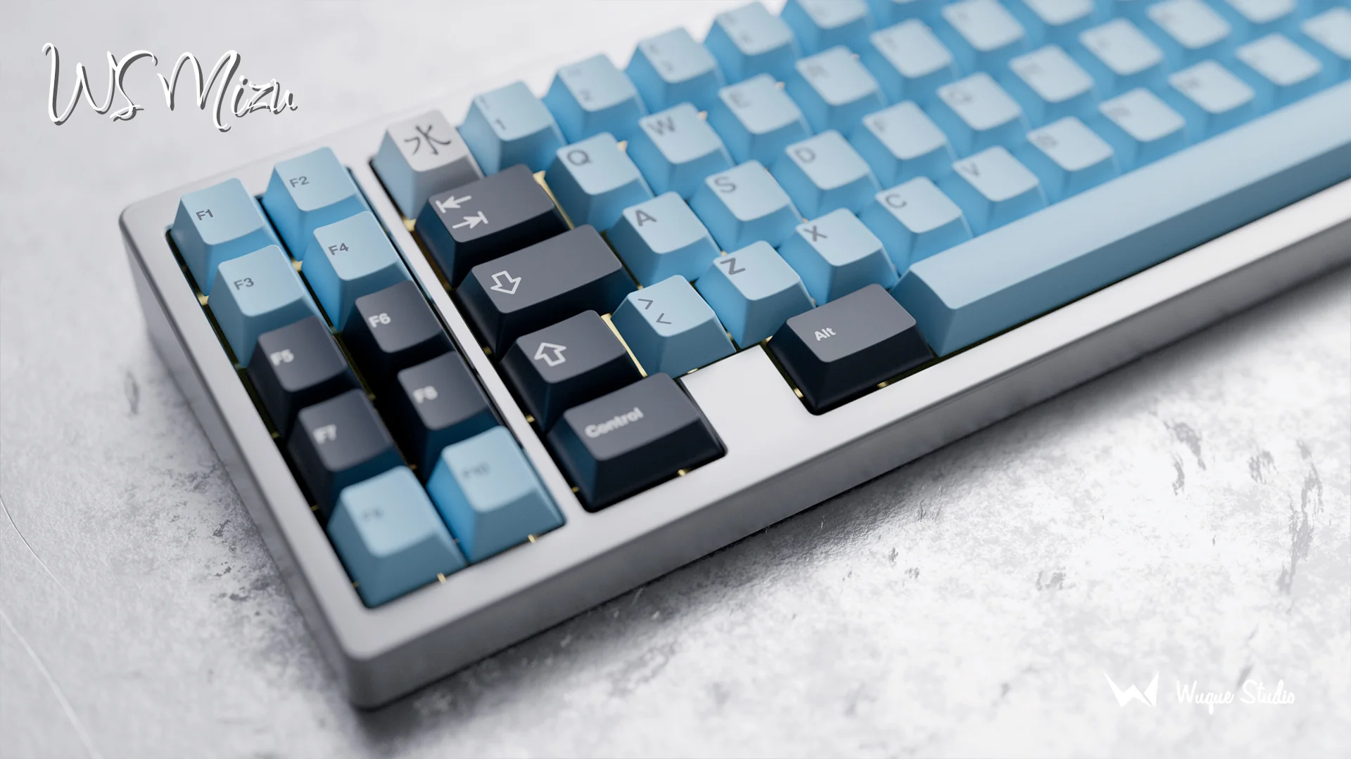 [In Stock] Wuque Studio PBT Mizu Keycap Set - Image 7