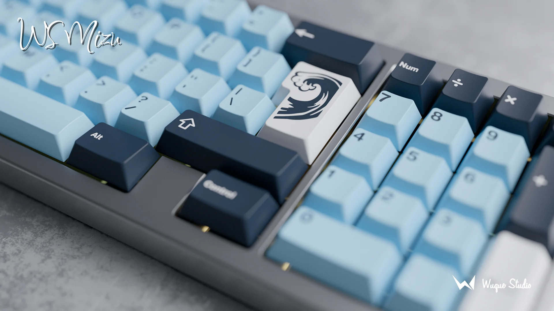 [In Stock] Wuque Studio PBT Mizu Keycap Set - Image 8