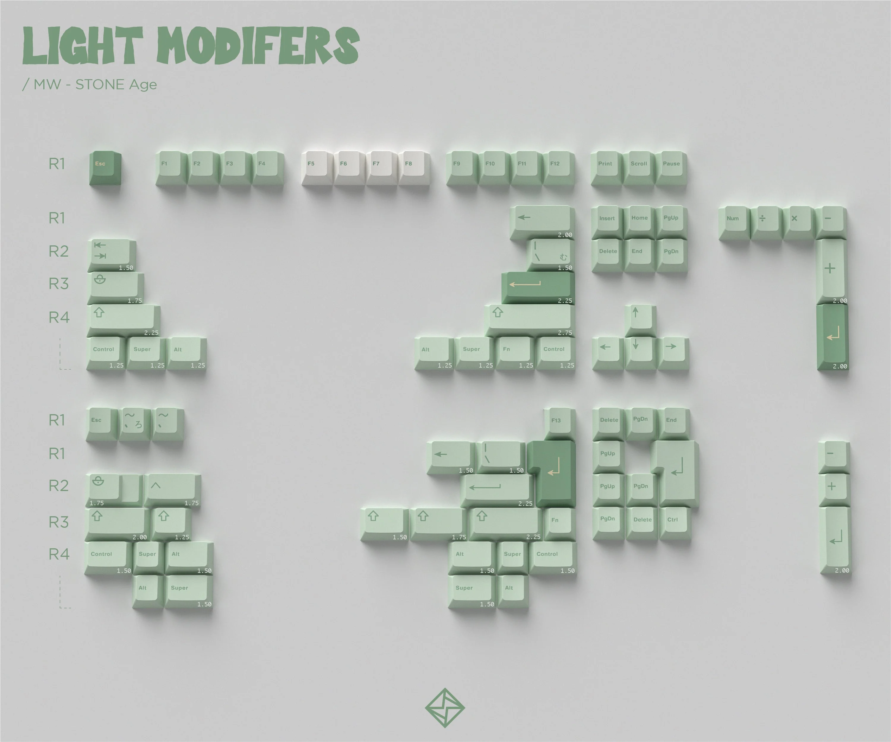 [In Stock] MW Stone Age Keycap Set - Image 11