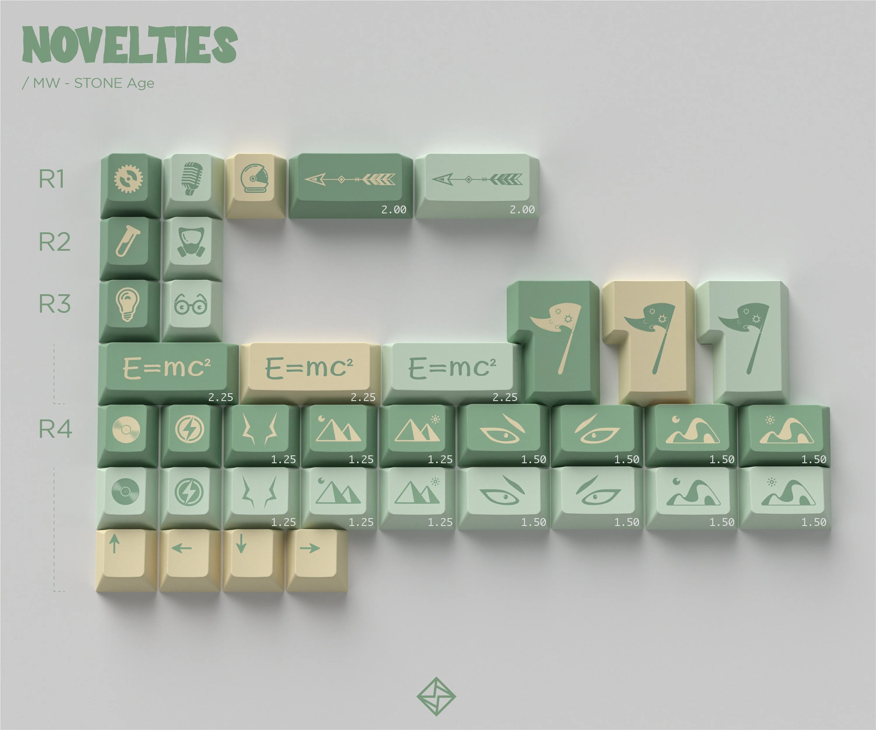 [In Stock] MW Stone Age Keycap Set - Image 13