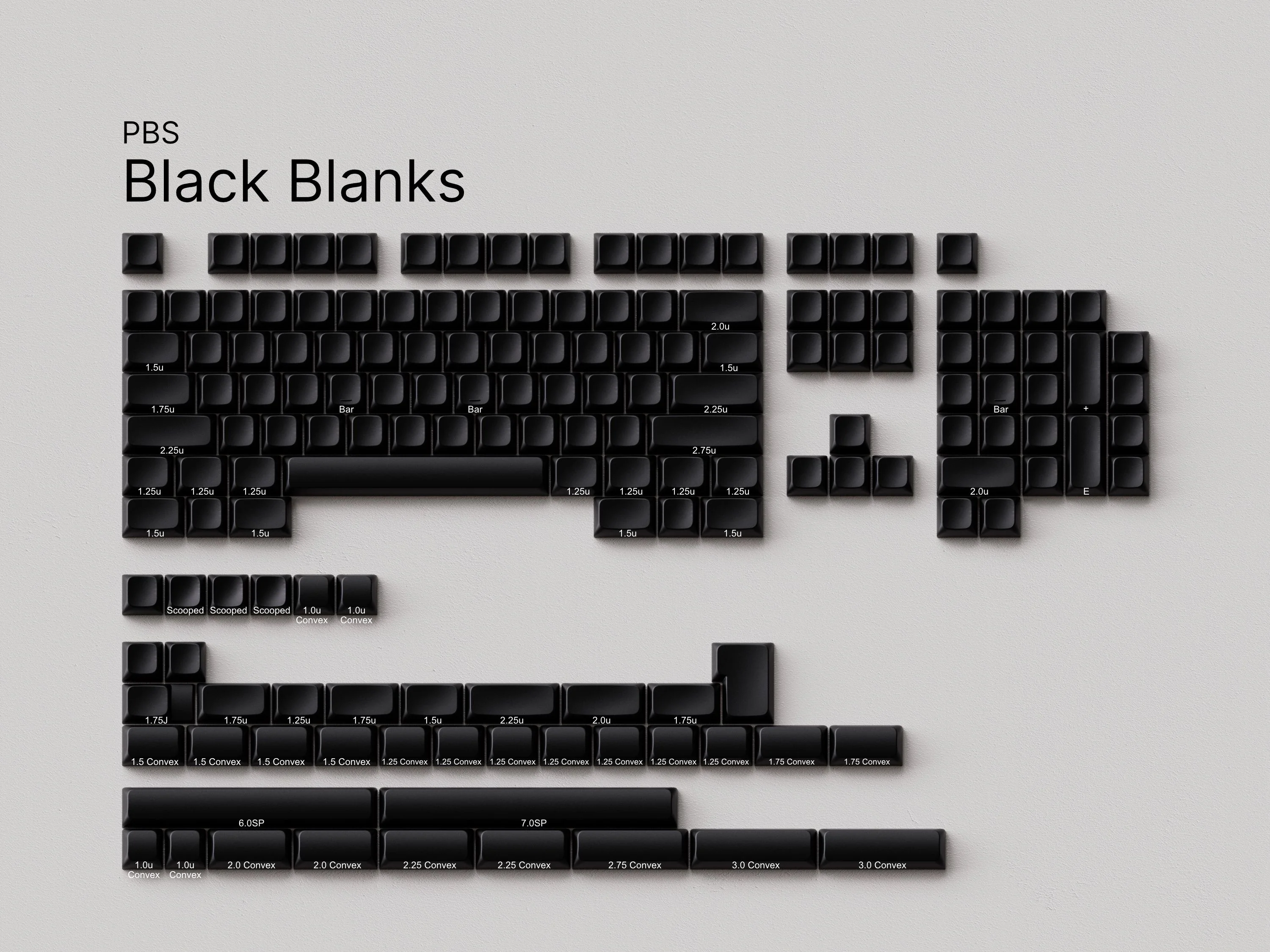 [In Stock] PBS Blanks Keycaps - Image 5