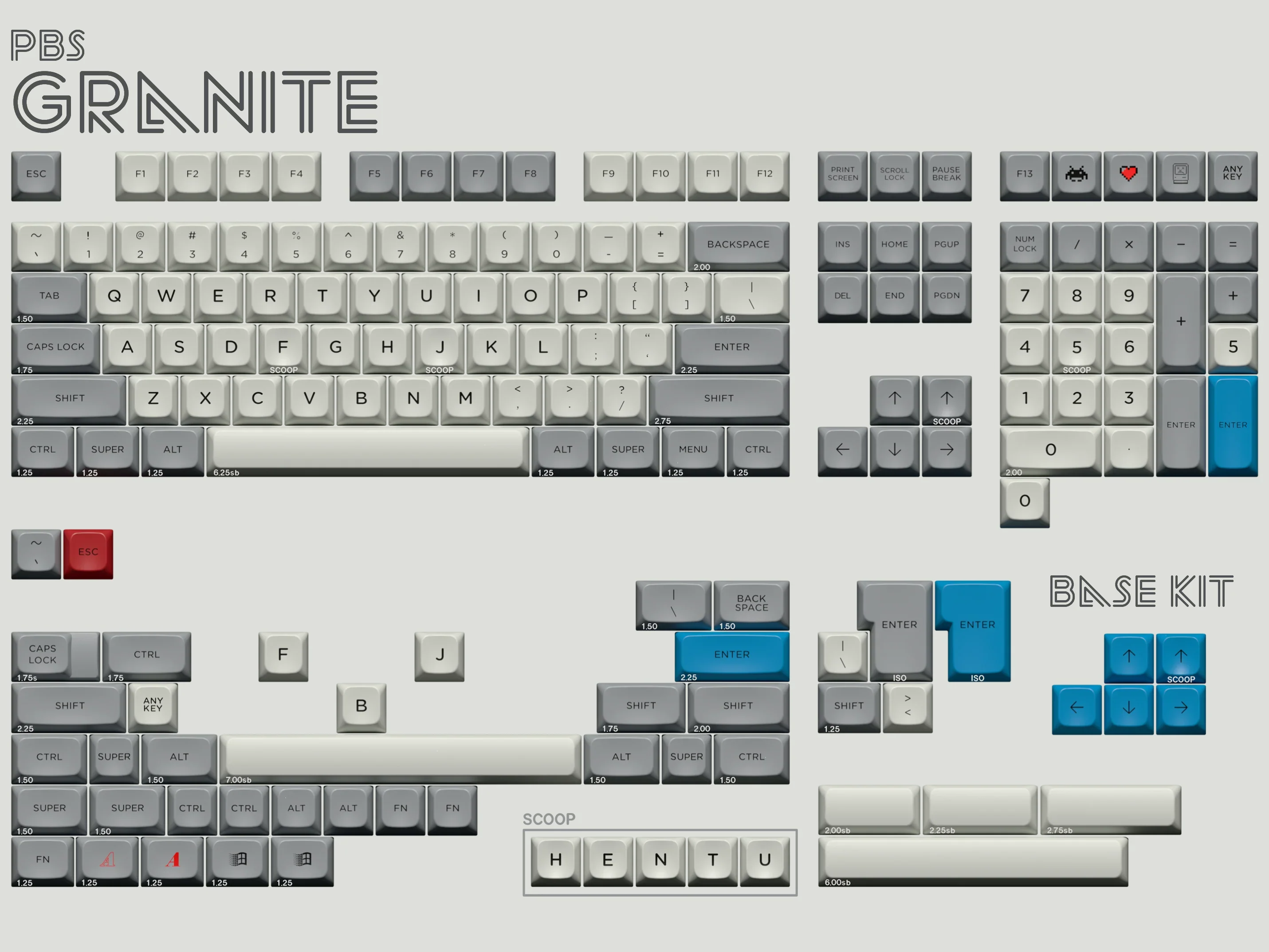 [Pre-Order] PBS Granite Keycap Set - Image 16