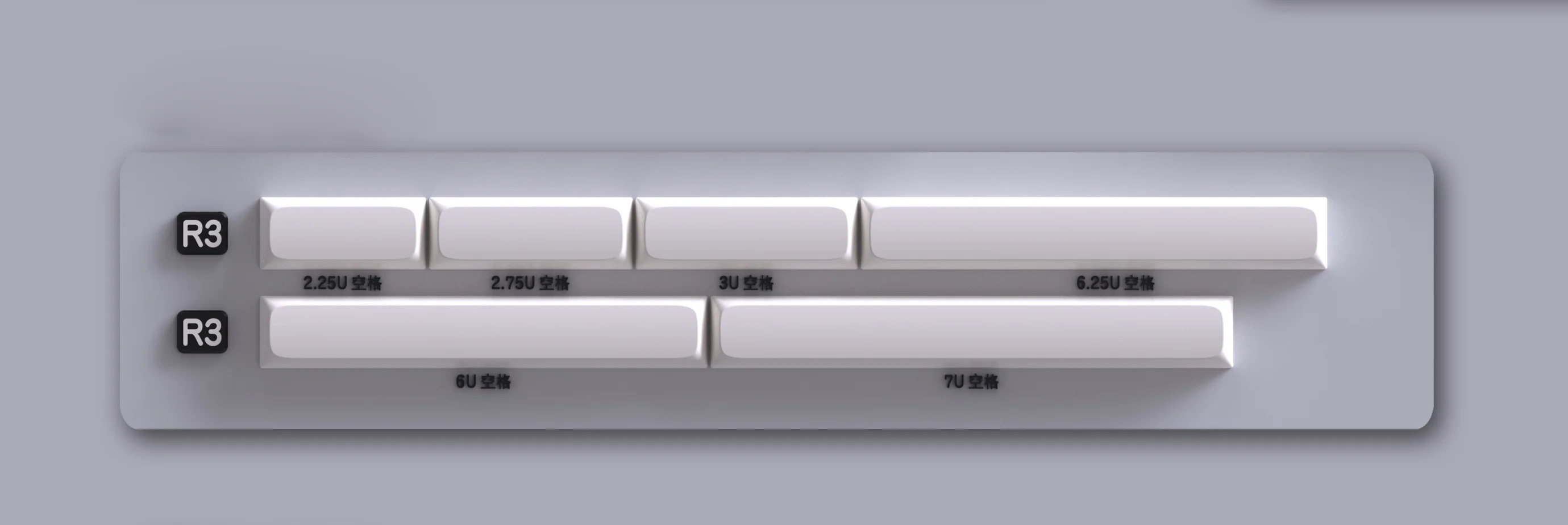 [In Stock] PGA Black and White Keycap - Image 5