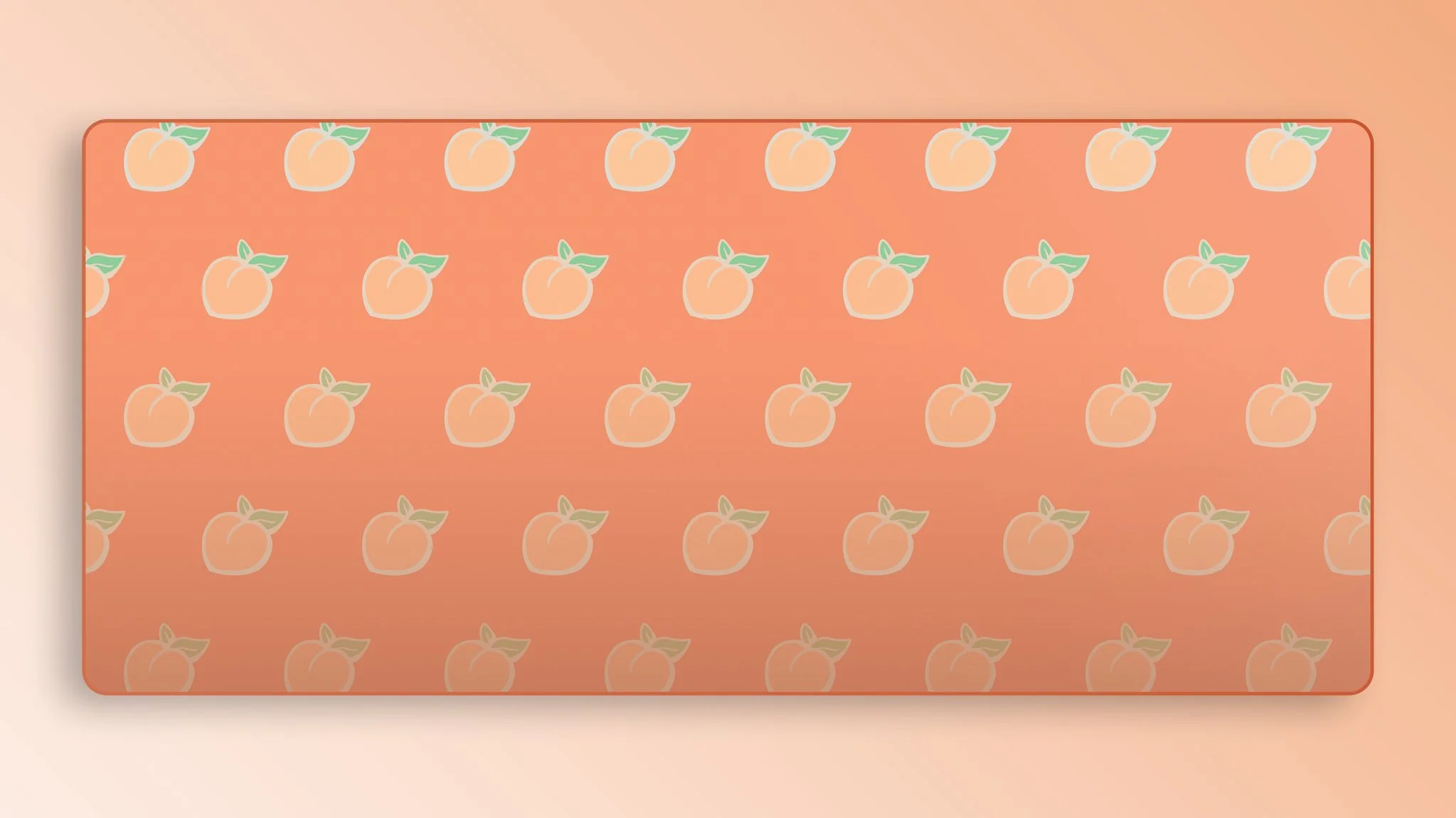 [In Stock] Peach n Cream Lite Deskpad - Image 2