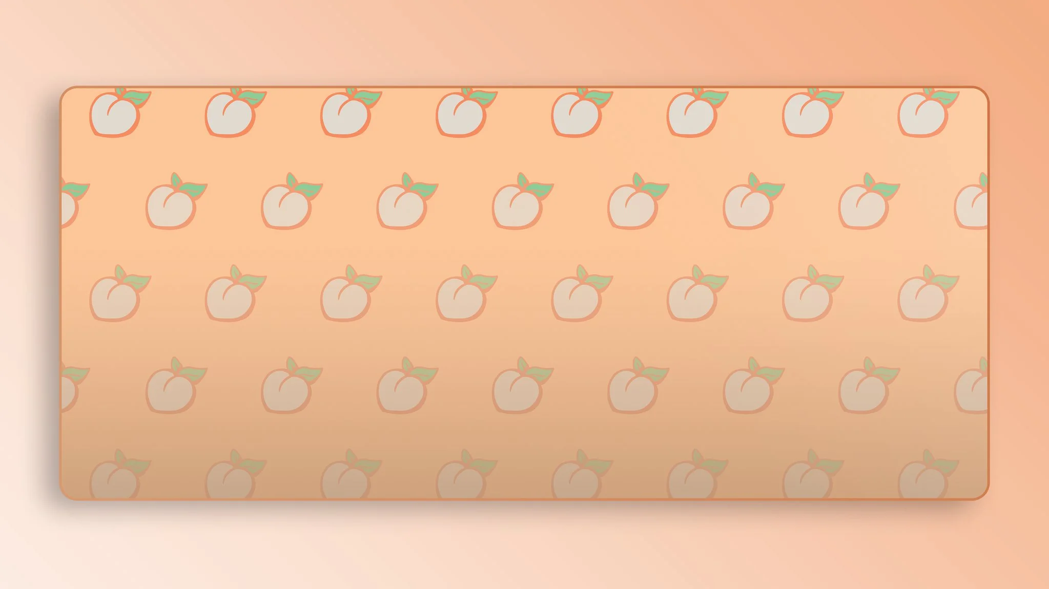 [In Stock] Peach n Cream Lite Deskpad - Image 3