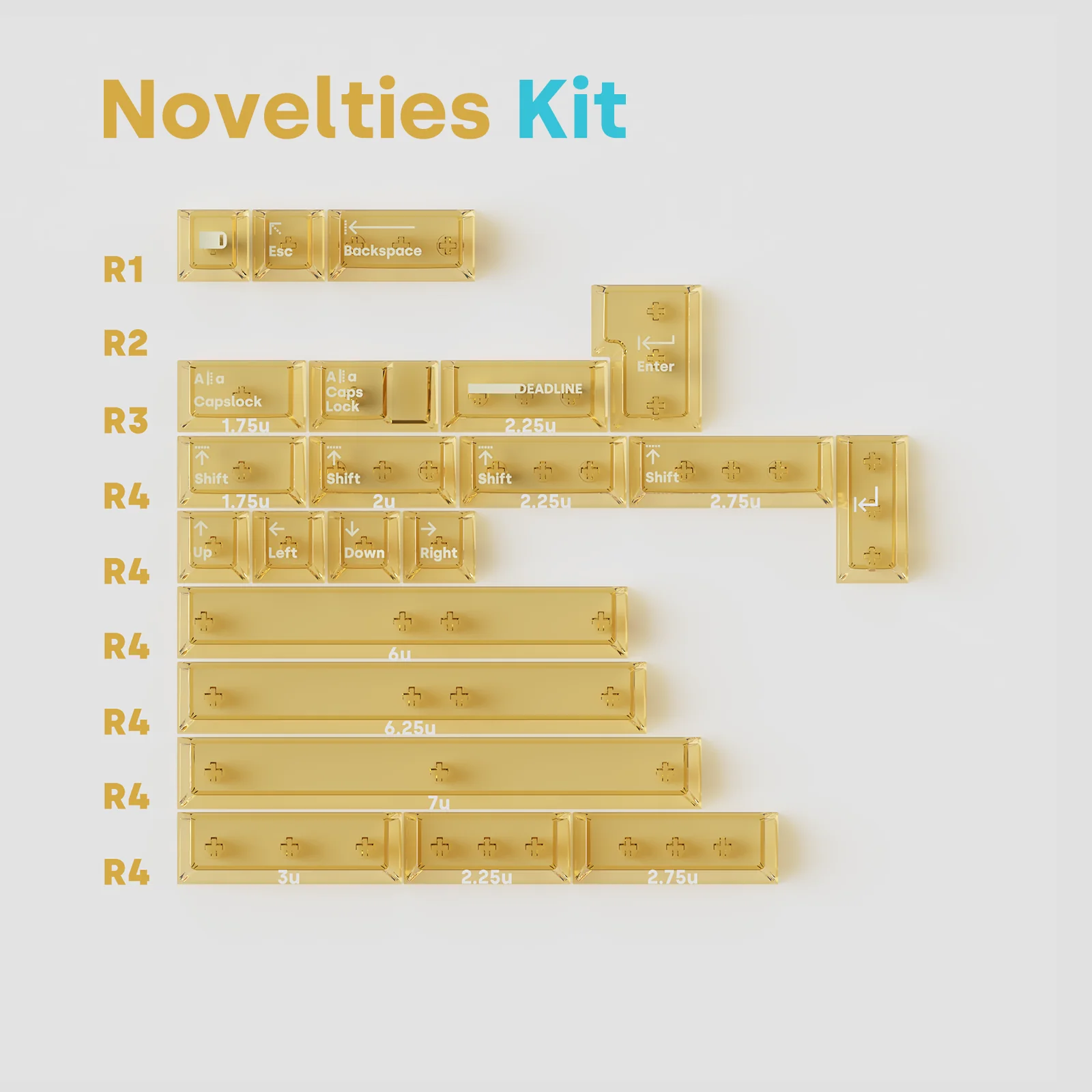 [In-Stock] Deadline Studio Air Wave Keycap Set - Image 7