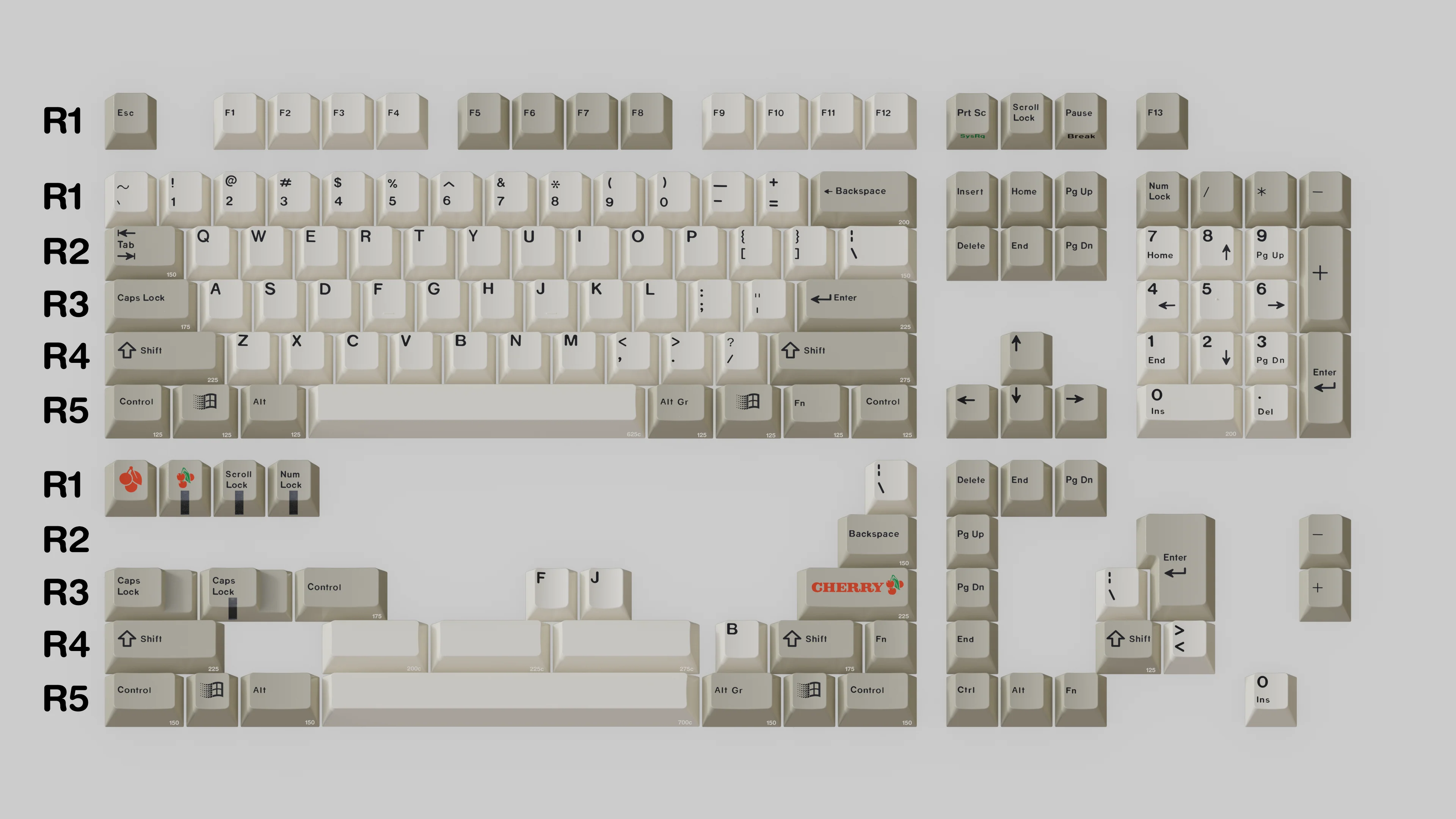 [In-Stock] GMK CYL Classic Beige - Image 7
