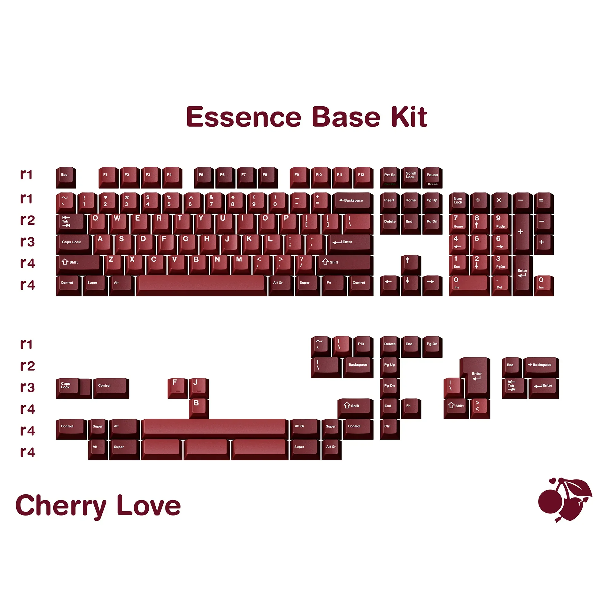 [Pre-Order] GMK CYL Cherry Love Keycap - Image 13