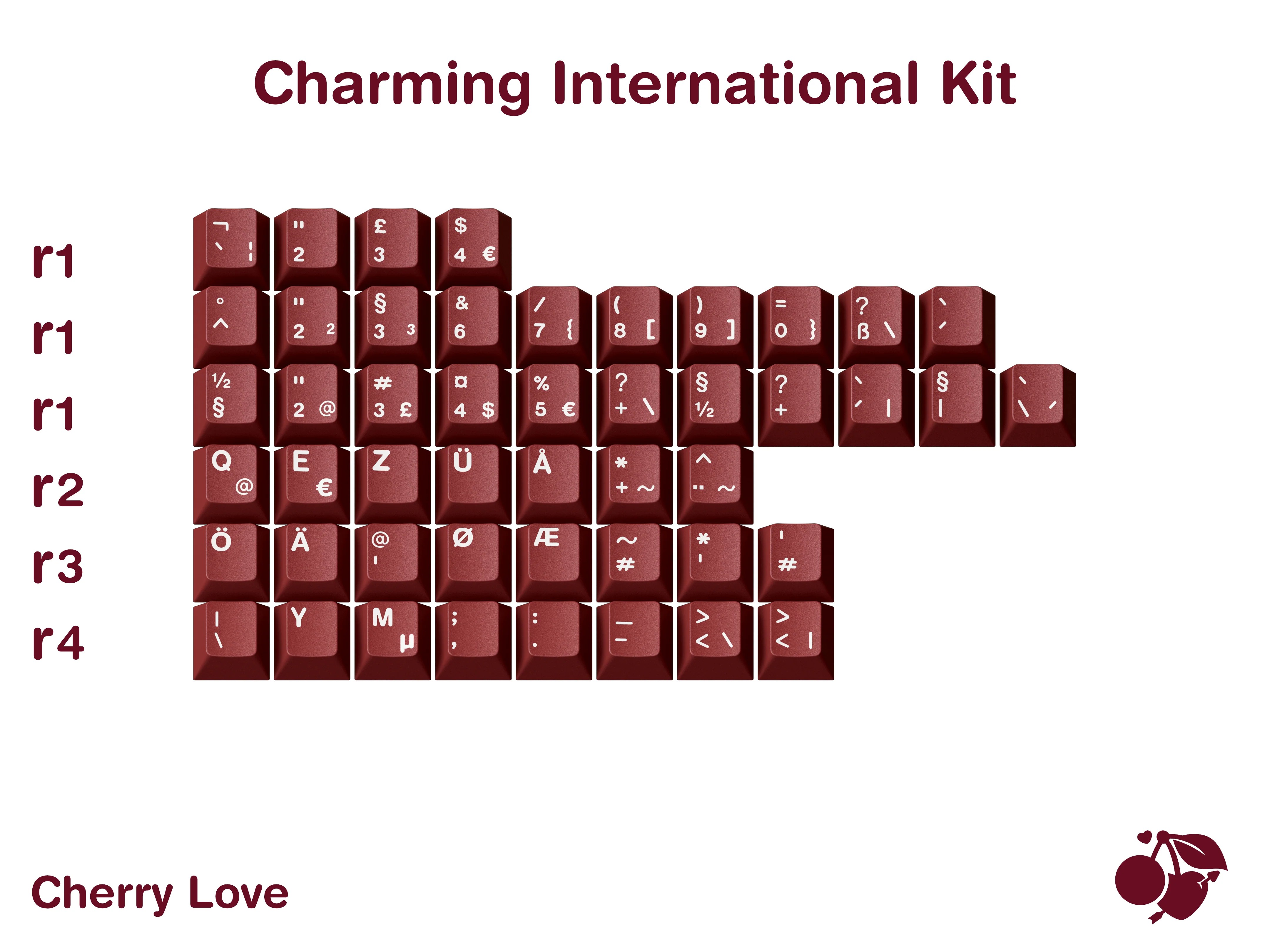 [Pre-Order] GMK CYL Cherry Love Keycap - Image 17