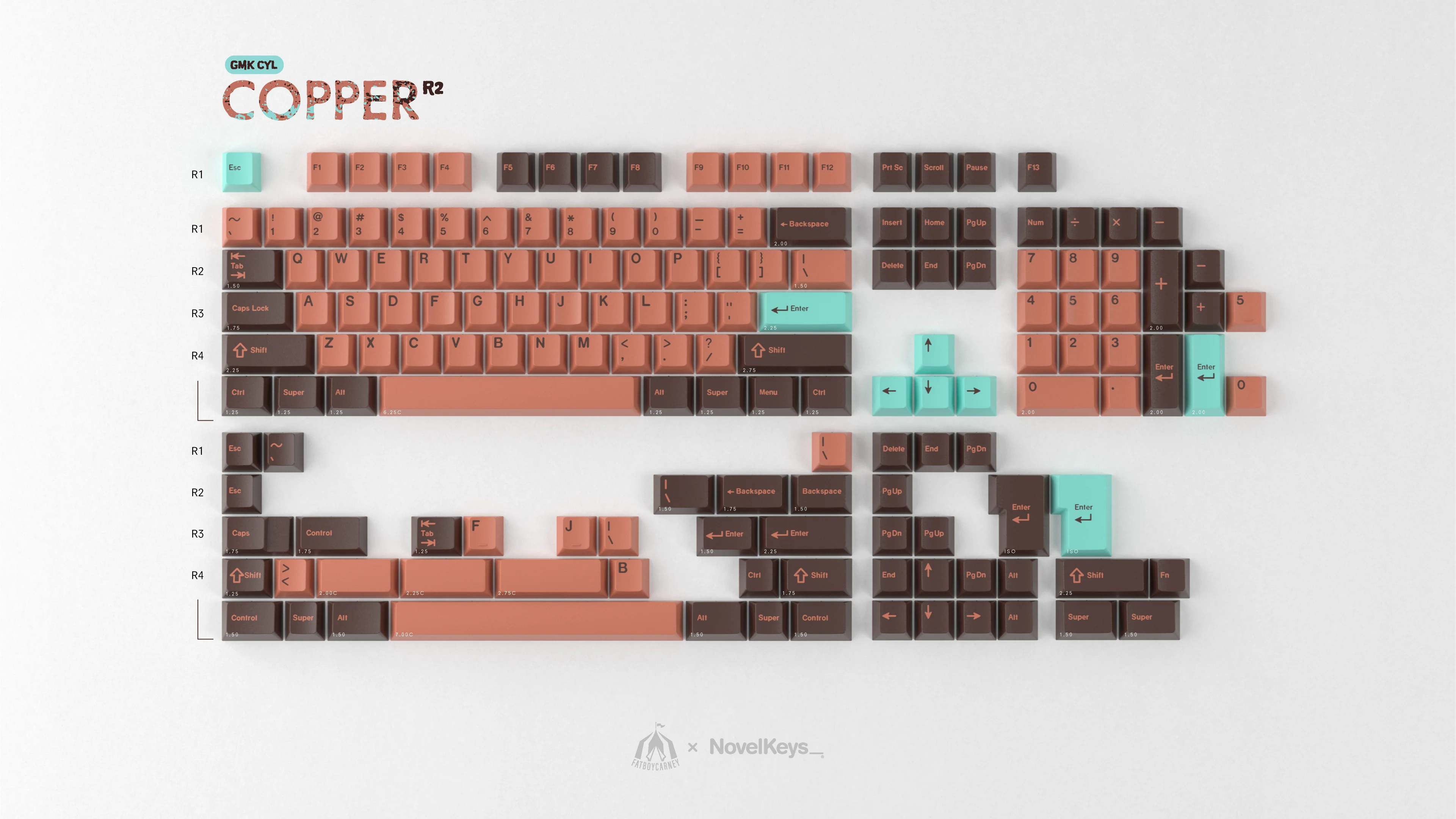 [In Stock] GMK CYL Copper R2 - Image 18