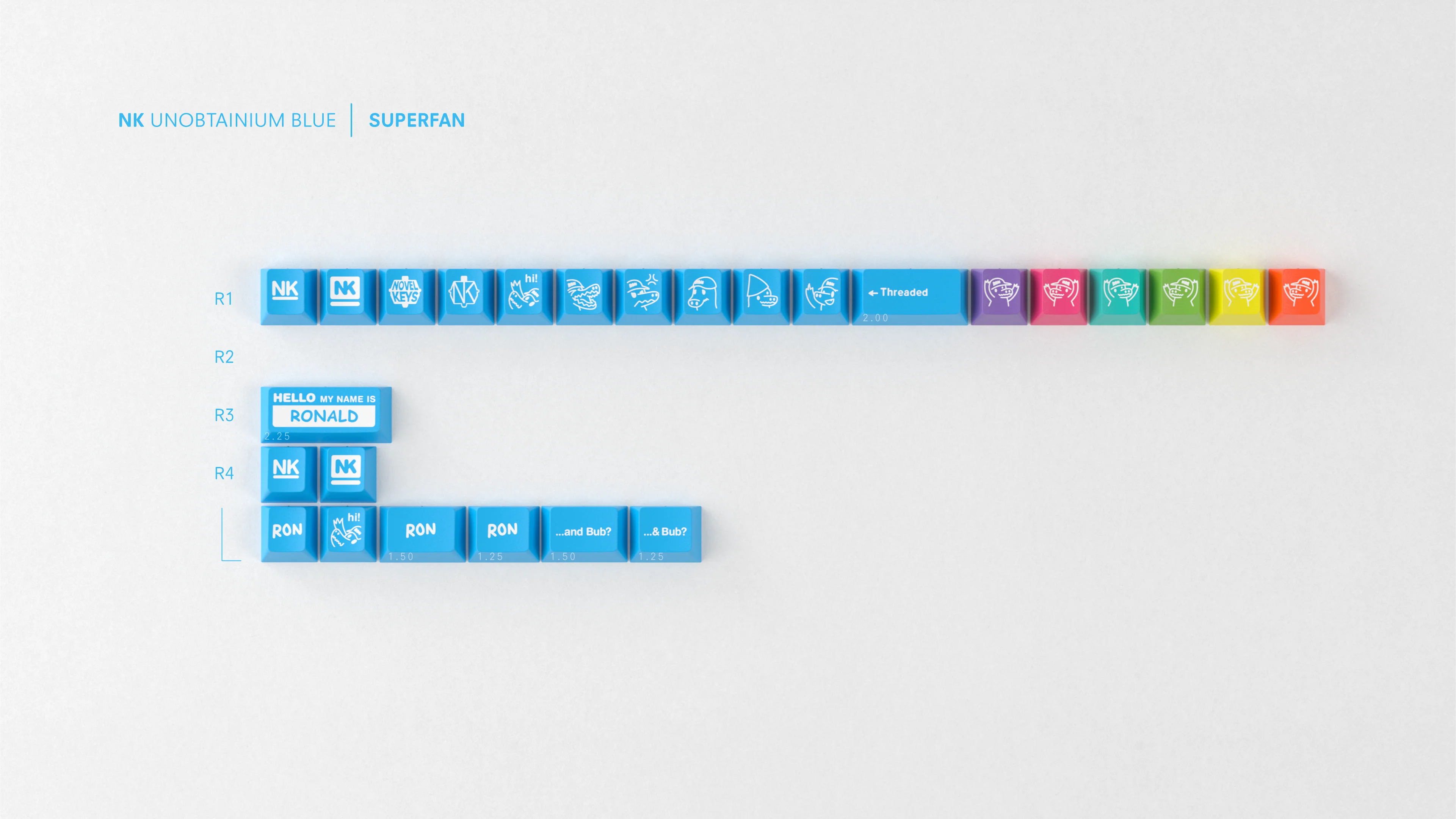 [Pre-Order] GMK CYL Unobtainium Blue - Image 13