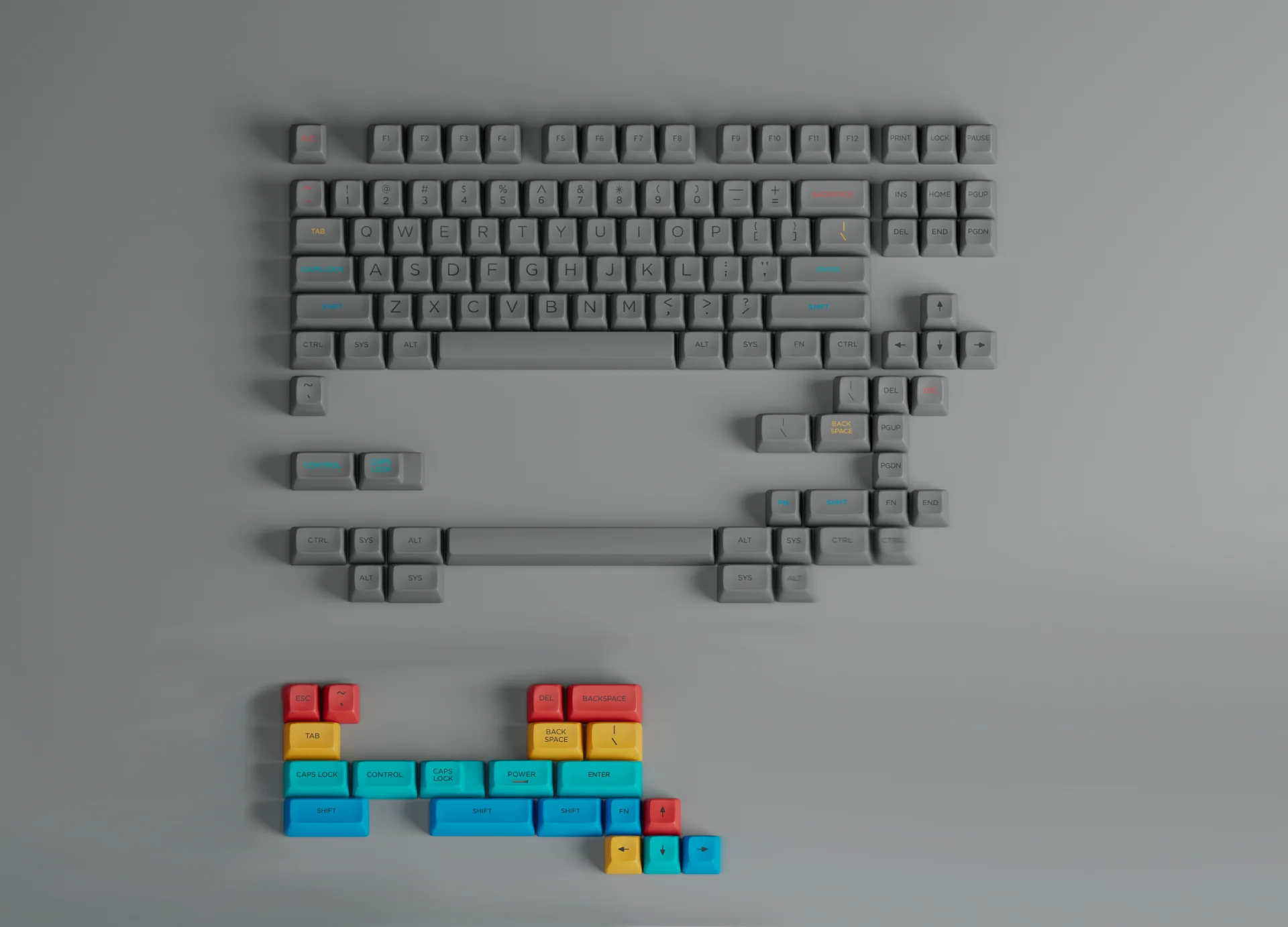 [In Stock] SA Dualshot Keycap Set - Image 4