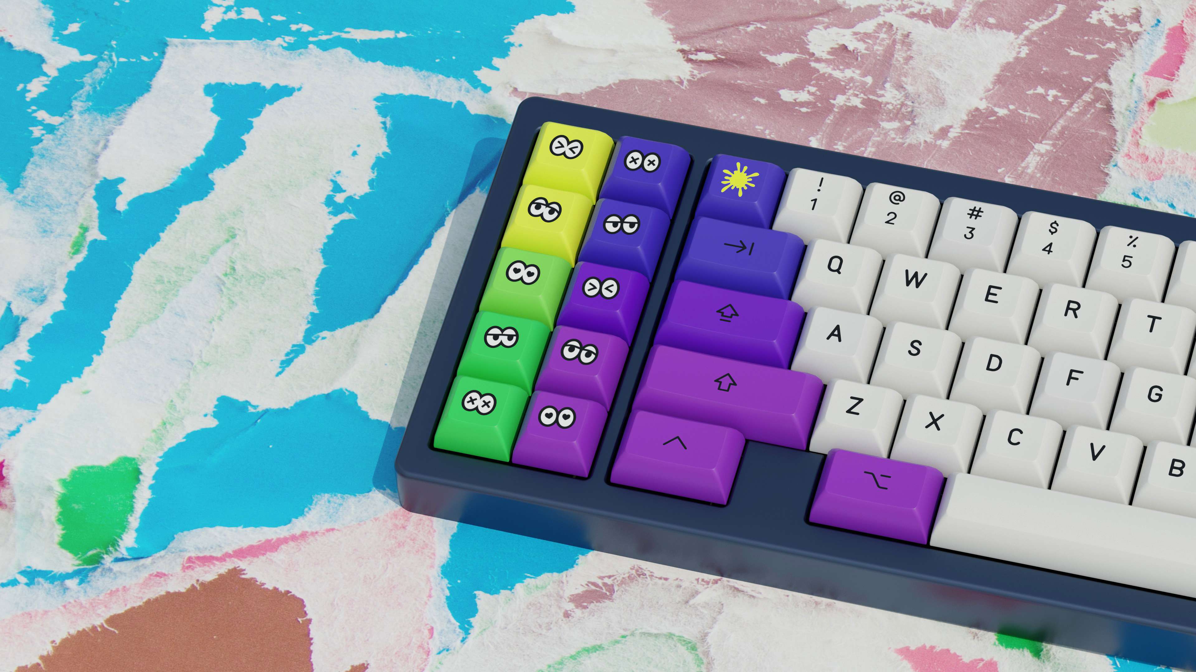 [In Stock] Soda Squid KAM Profile PBT Keycap - Image 17