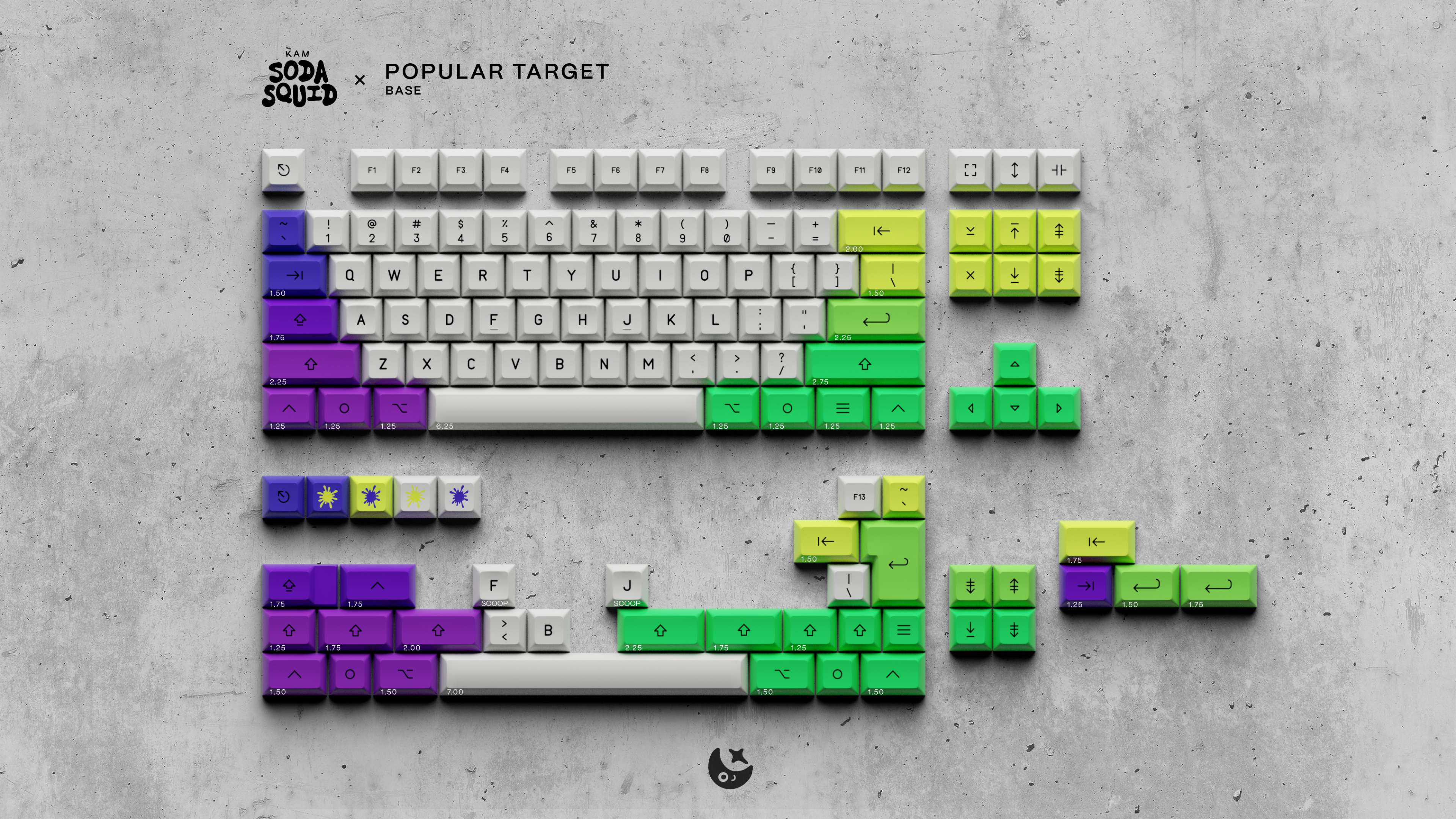 [In Stock] Soda Squid KAM Profile PBT Keycap - Image 7