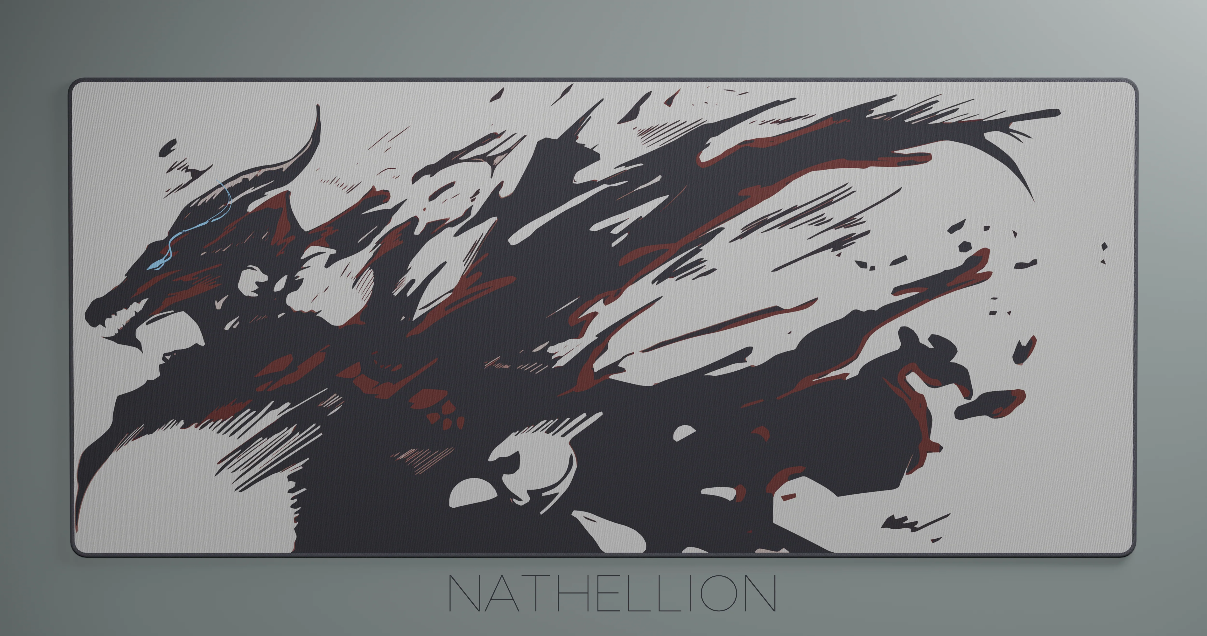 [In Stock] Spilled Dragon Deskmat - Image 2