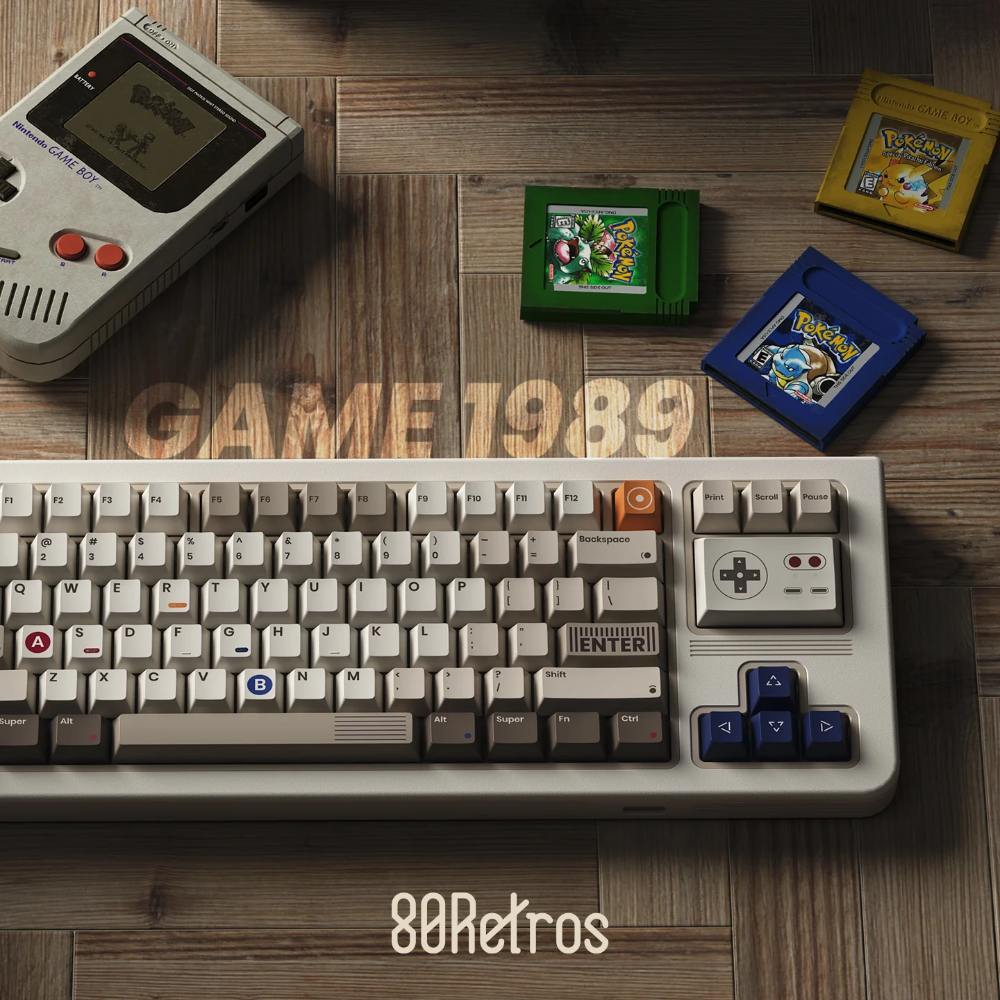 [In Stock] TUTKEYS 80RETROS GAME1989 R1 KEYCAP - Image 10