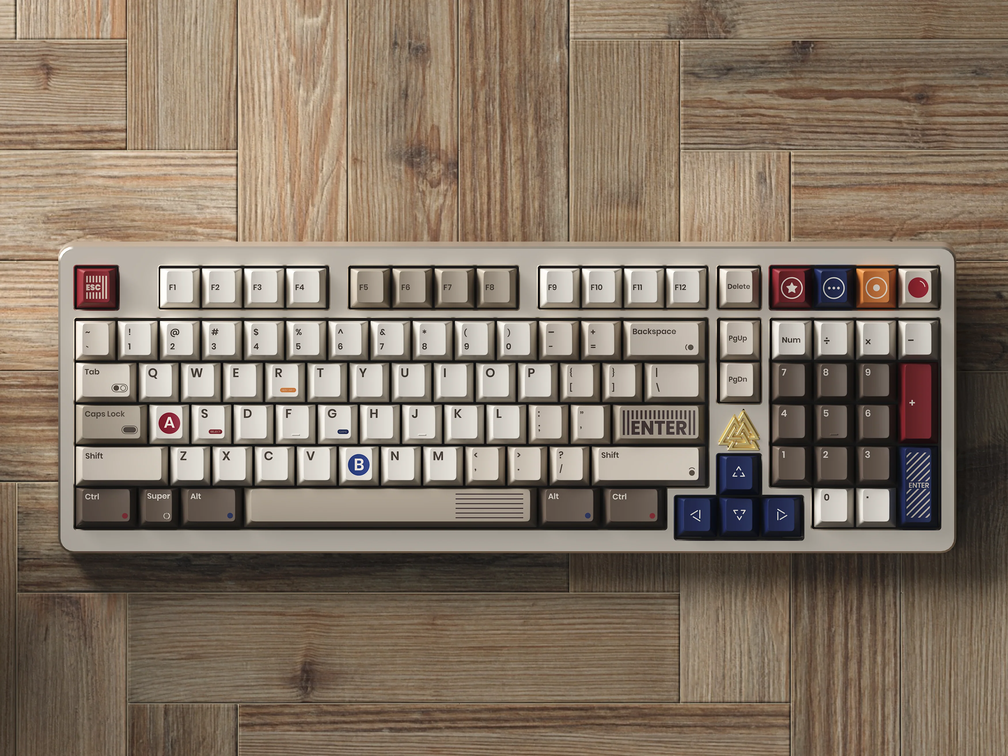 [In Stock] TUTKEYS 80RETROS GAME1989 R1 KEYCAP - Image 2